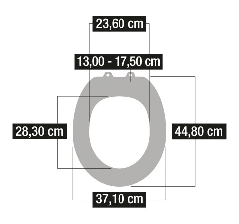 CORNAT WC-Sitz »Außergewöhnliche 3D-Relief Optik - Pflegeleichter Duroplast«, Quick up & Clean Funktion - Absenkautomatik / Toilettensitz