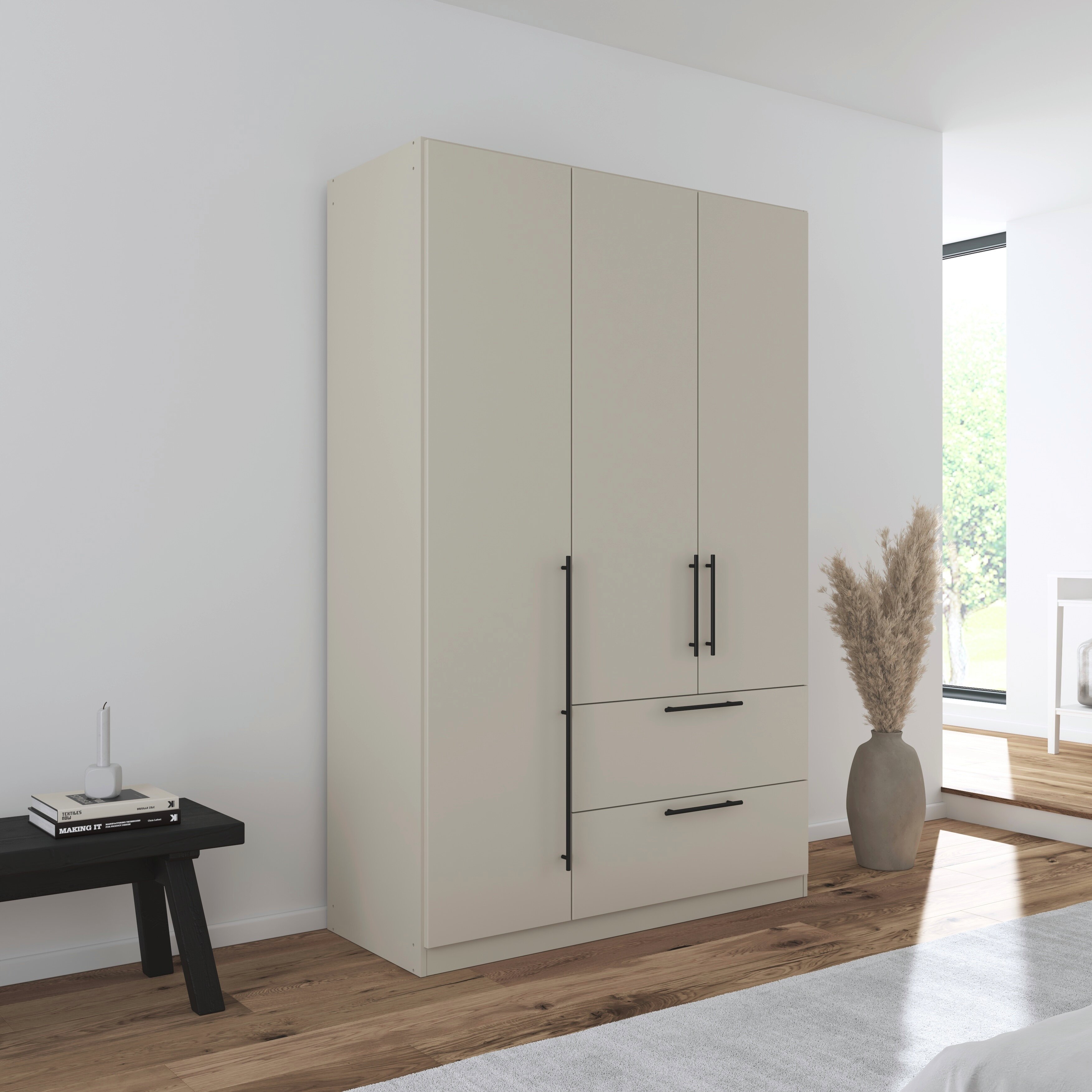 Thumbnail - rauch Kleiderschrank "Drehtürenschrank Schrank Garderobe Wäscheschrank Schlafzimmer AVOLA" in 3 verschiedenen Ausstattun...
