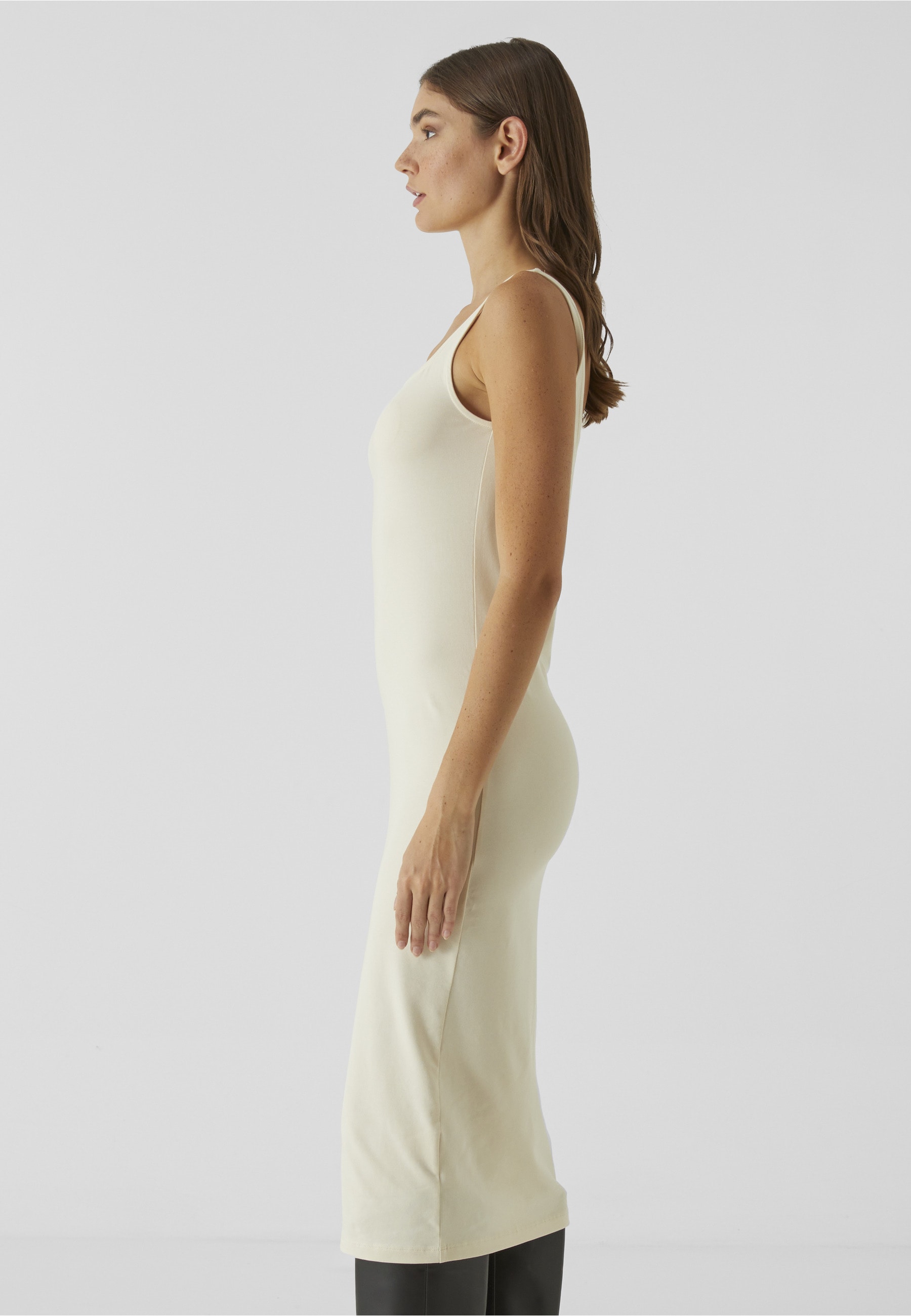 URBAN CLASSICS Shirtkleid »Urban Classics Ladies Basic Long Cotton Jersey Dress« 1 Stk. tlg.