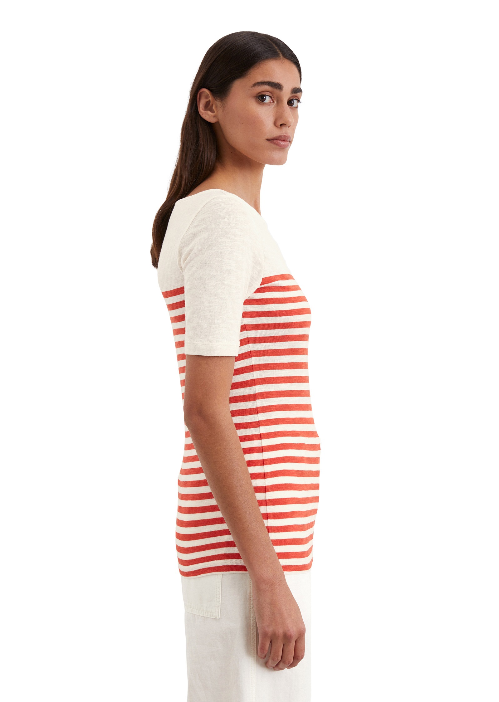 Marc OPolo T-Shirt "aus Organic Cotton Slub Jersey" günstig online kaufen