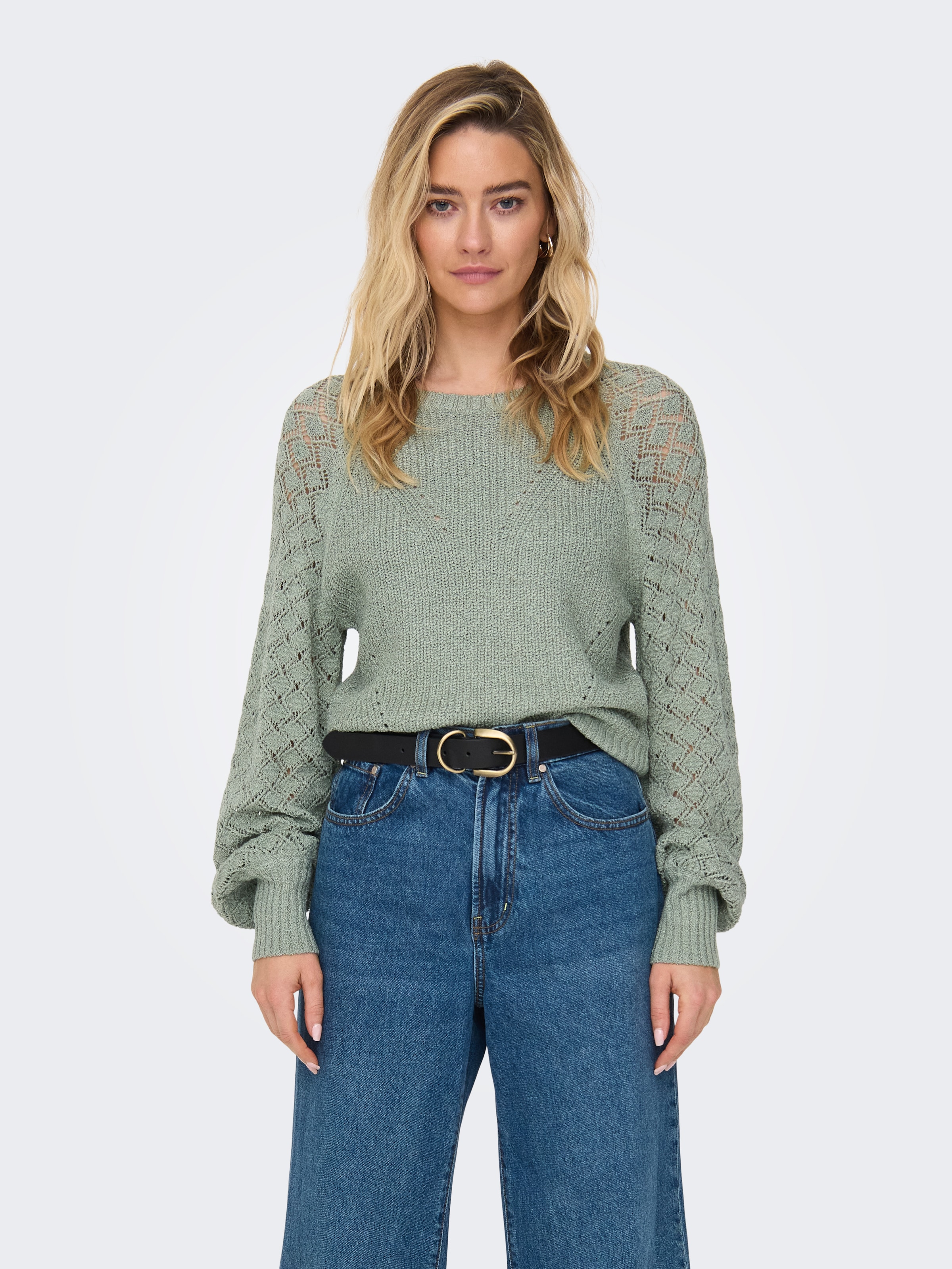 ONLY Strickpullover »ONLMIAMI LS O-NECK CC KNT«