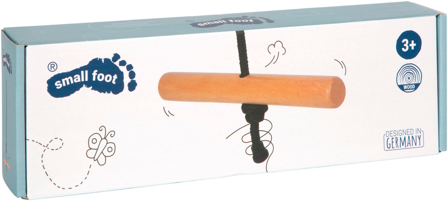 Small Foot Schaukelsitz »Trapezschaukel Twist Black Line«