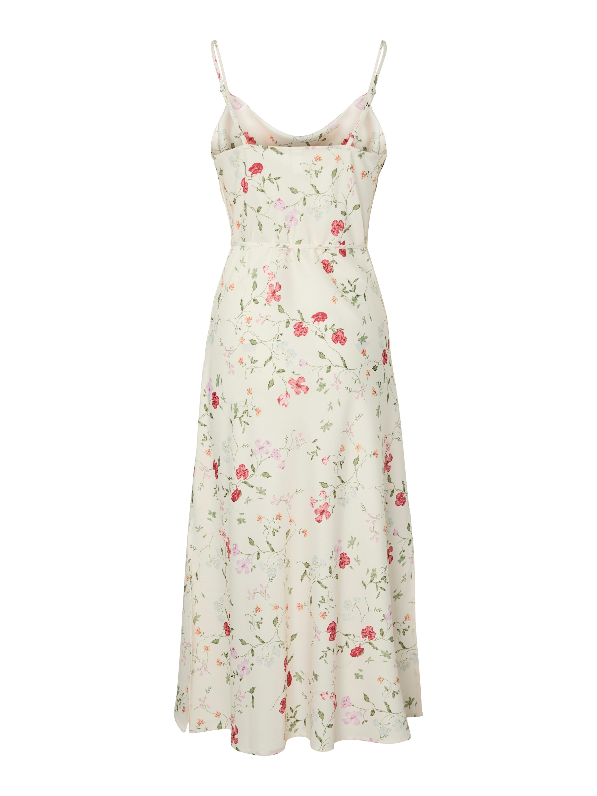 Y.A.S Spaghettikleid "YASTHEA STRAP LONG DRESS S. NOOS" Sommerkleid günstig online kaufen