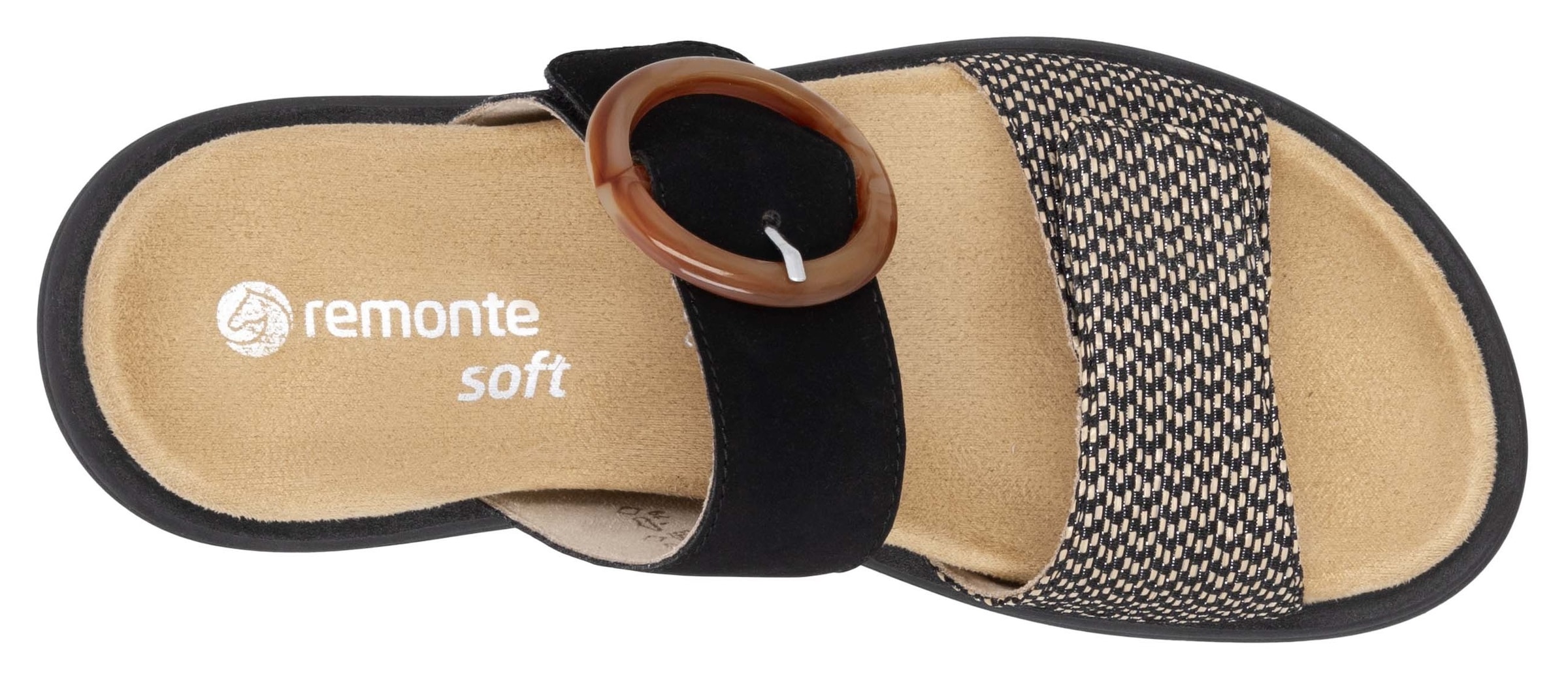 Remonte Pantolette, Sommerschuh, Schlupfschuh in veganer Verarbeitung