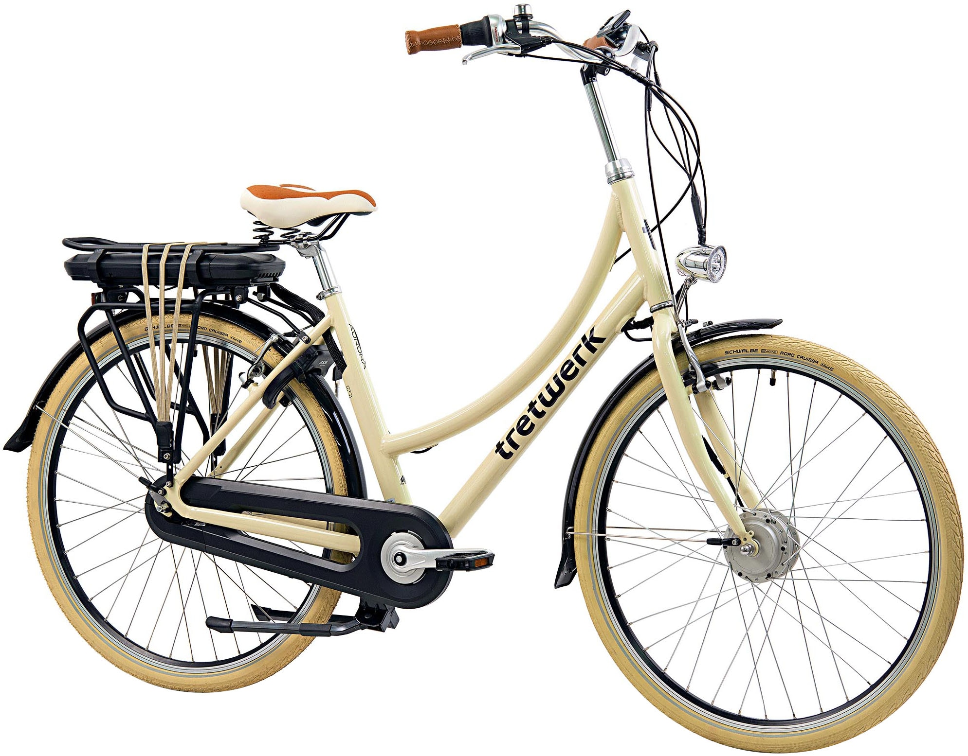 E-Bike »Aurora«, 7 Gang, Frontmotor 250 W, (im Retro-Stil), Pedelec, Elektrofahrrad...