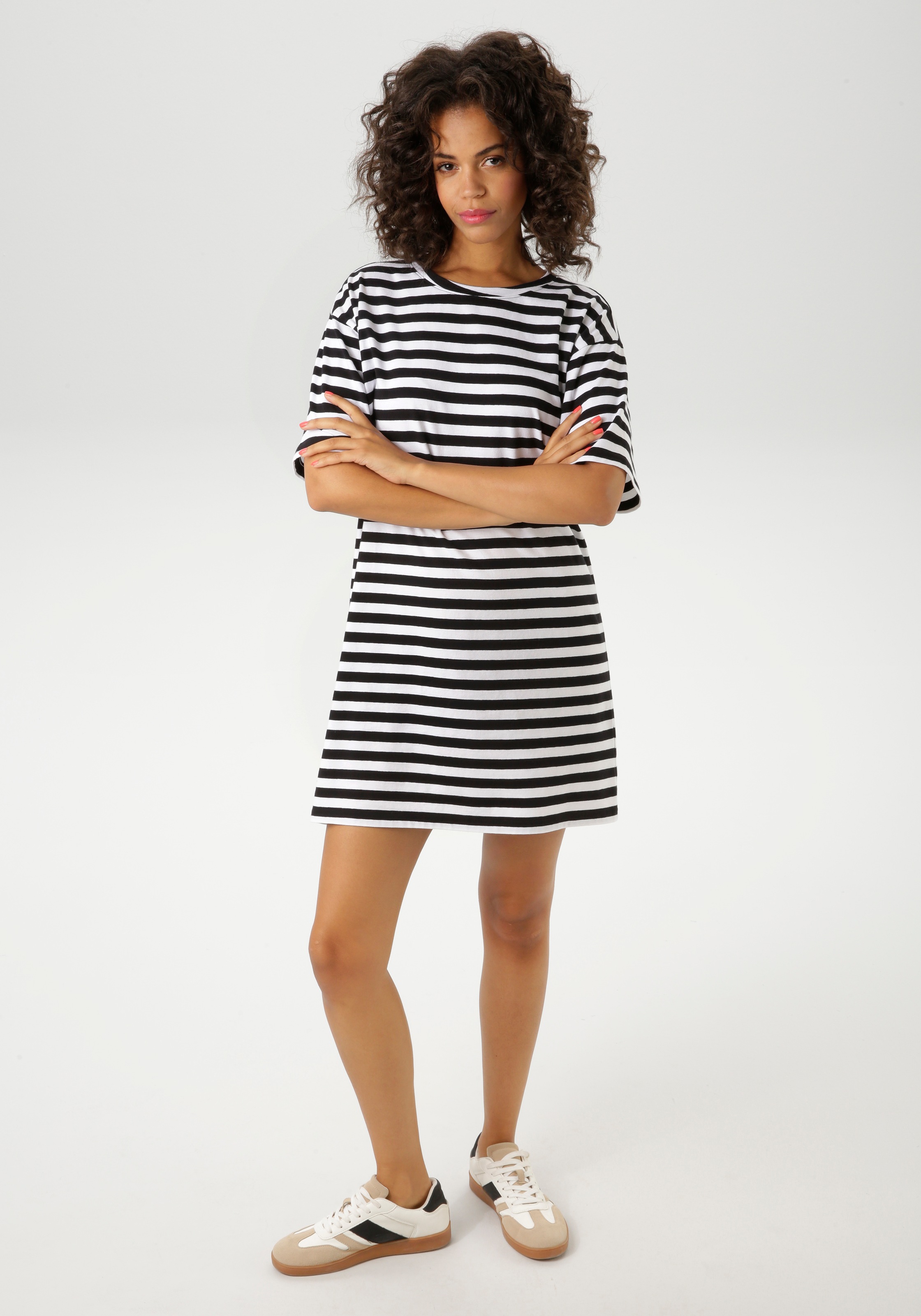 Aniston CASUAL Sommerkleid, im Streifen-Dessin günstig online kaufen