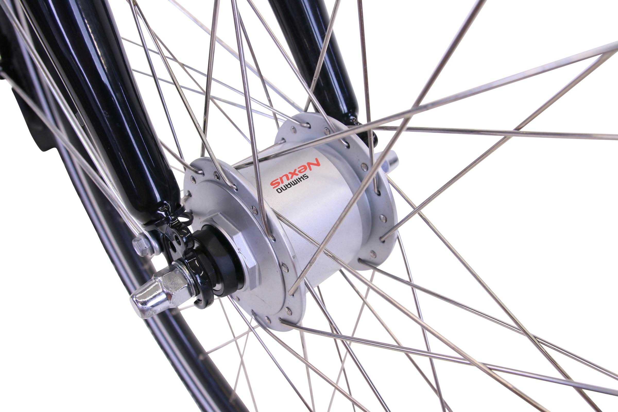 HAWK Bikes Cityrad »HAWK City Comfort Deluxe Plus Grey«, 7 Gang, Shimano, Nexus Schaltwerk, für Damen und Herren