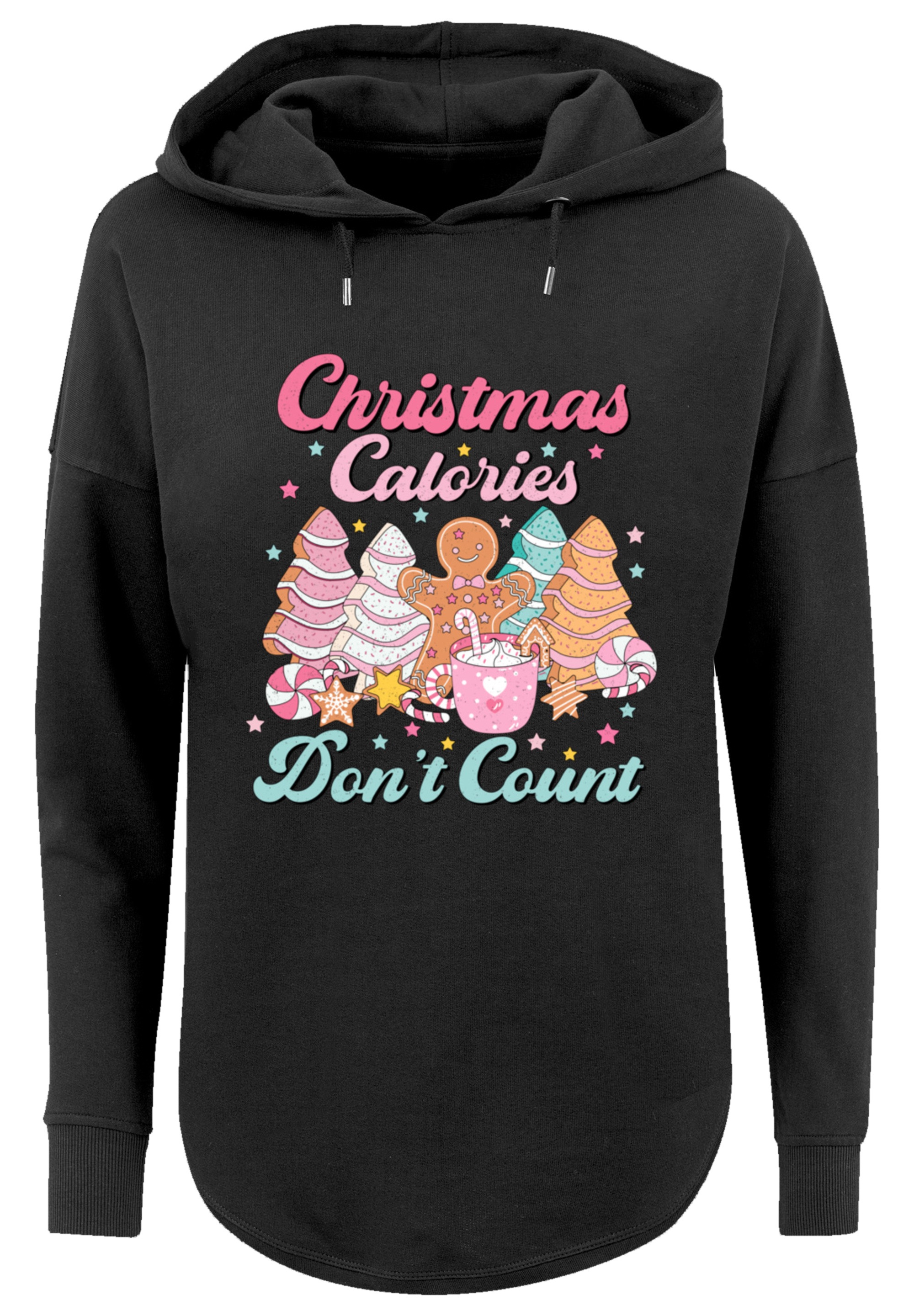 F4NT4STIC Kapuzenpullover "Weihnachten Dont Count Candy" Premium Qualität, günstig online kaufen