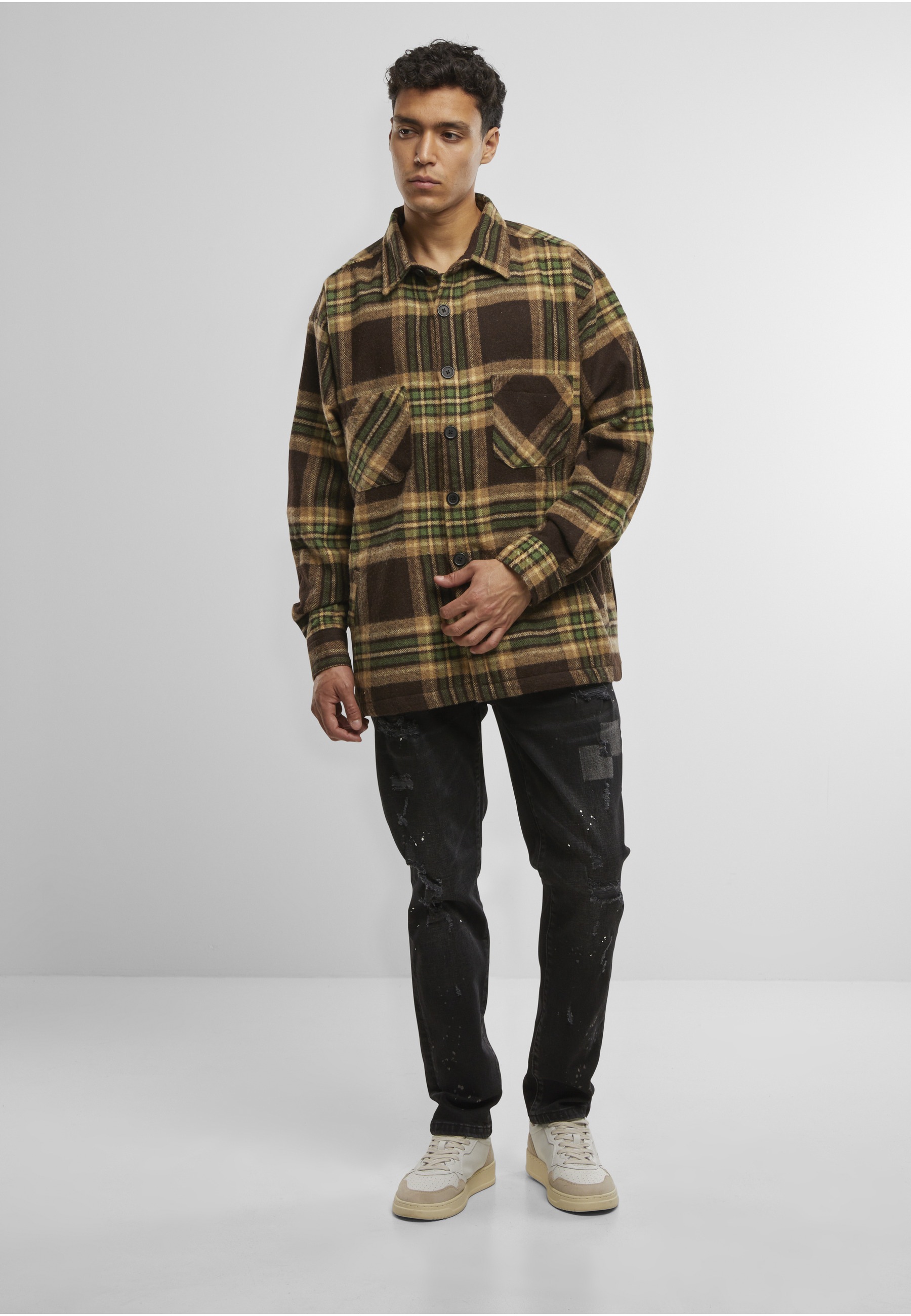 2Y Premium Langarm-Poloshirt »2Y Premium 2Y Premium Woven Hemden« 1 Stk.