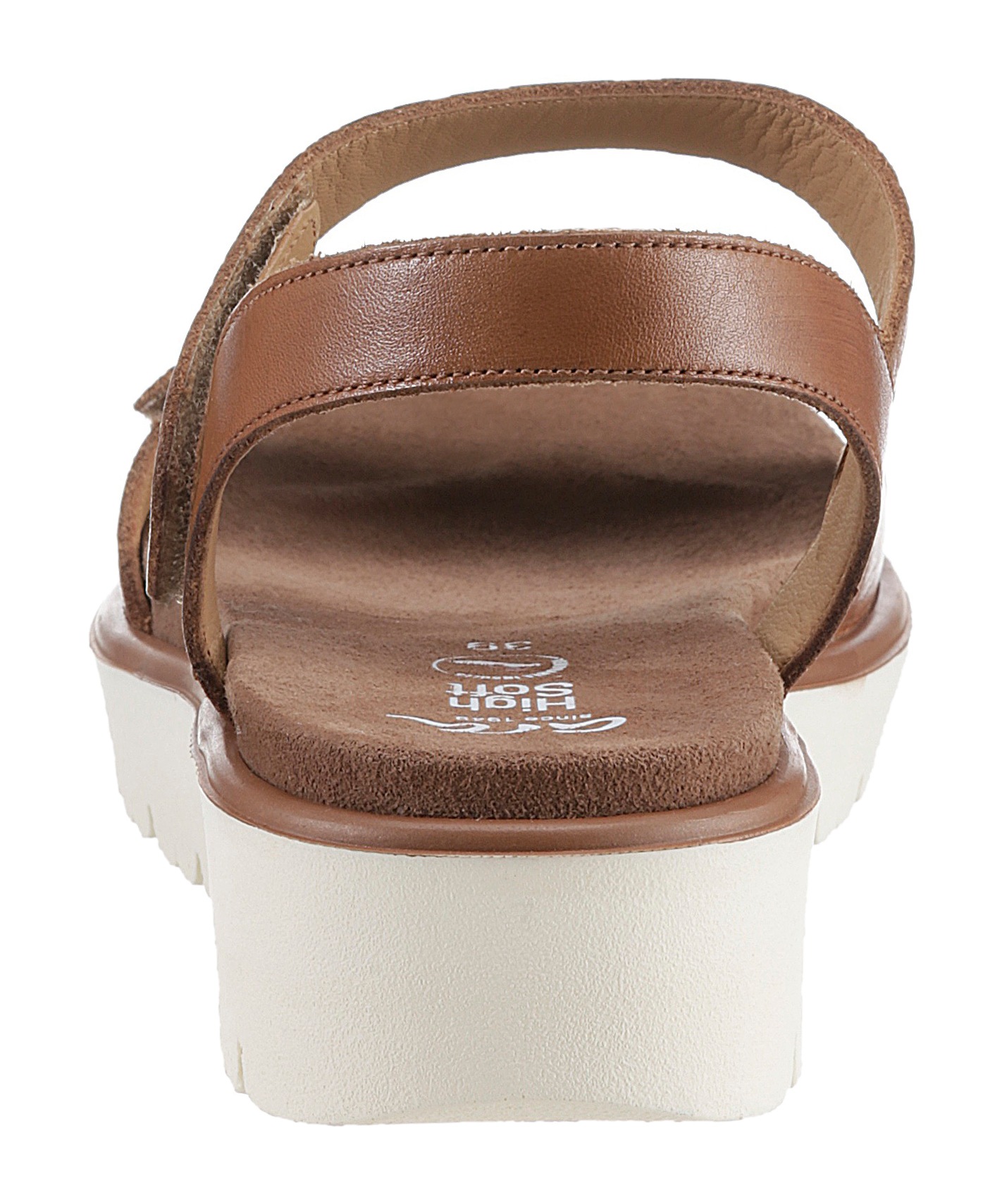 Ara Sandalette "BILBAO", Sommerschuh, Sandale, Keilabsatz, Klett, Weite G ( günstig online kaufen