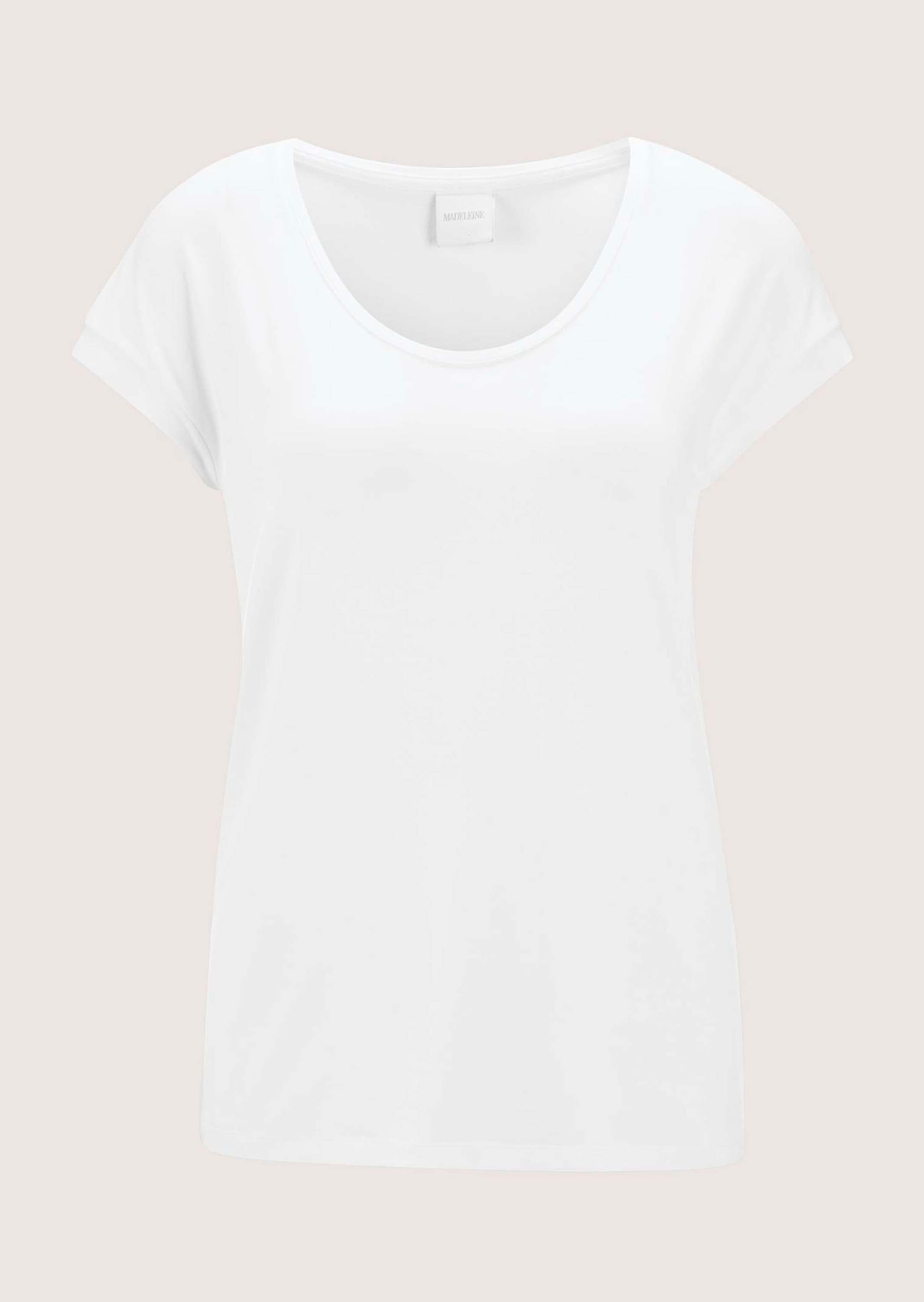 MADELEINE Kurzarmshirt "Jerseybluse Elegantes Viskose-Oberteil" Viskose Jer günstig online kaufen