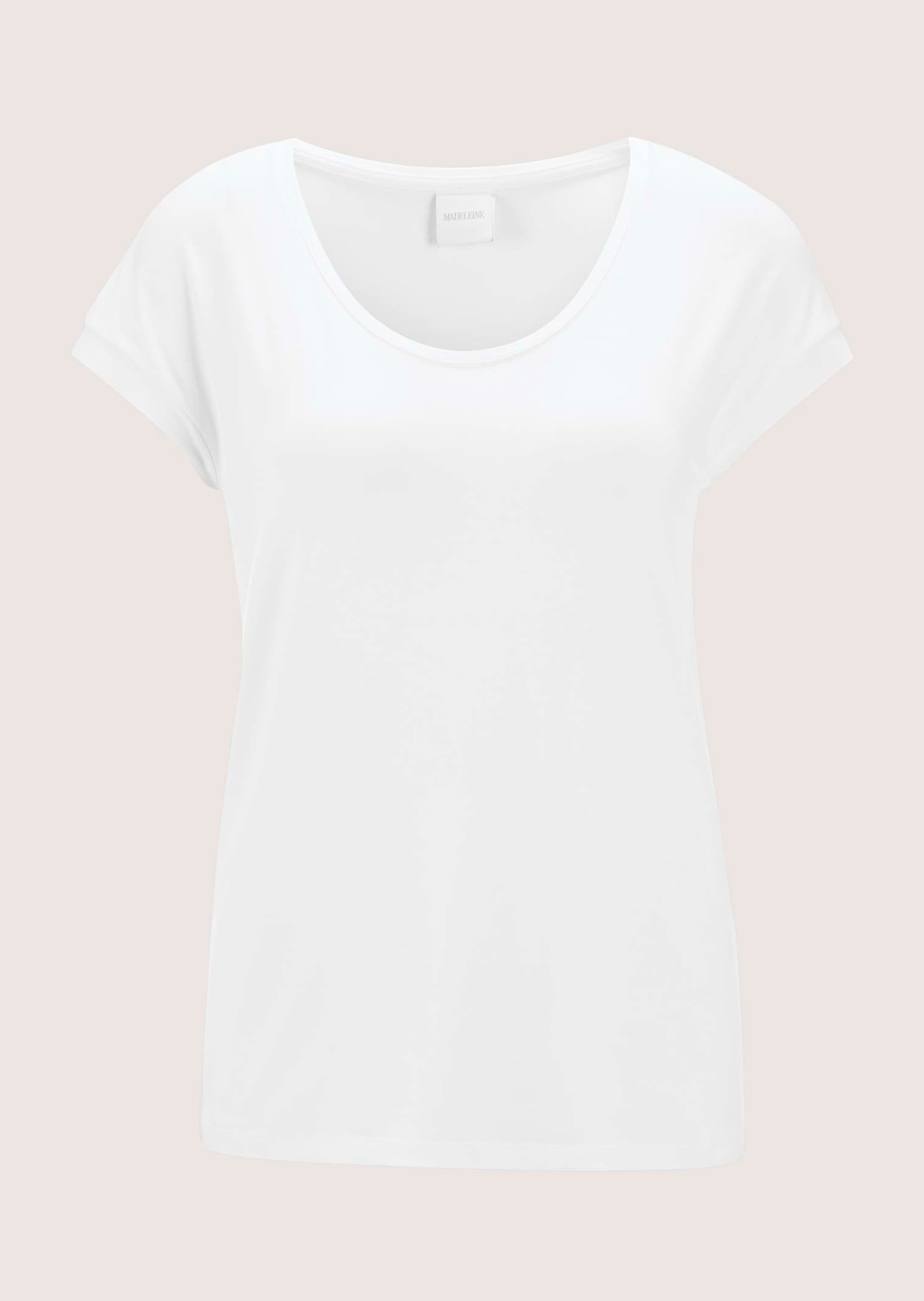 MADELEINE Kurzarmshirt "Jerseybluse Elegantes Viskose-Oberteil" günstig online kaufen