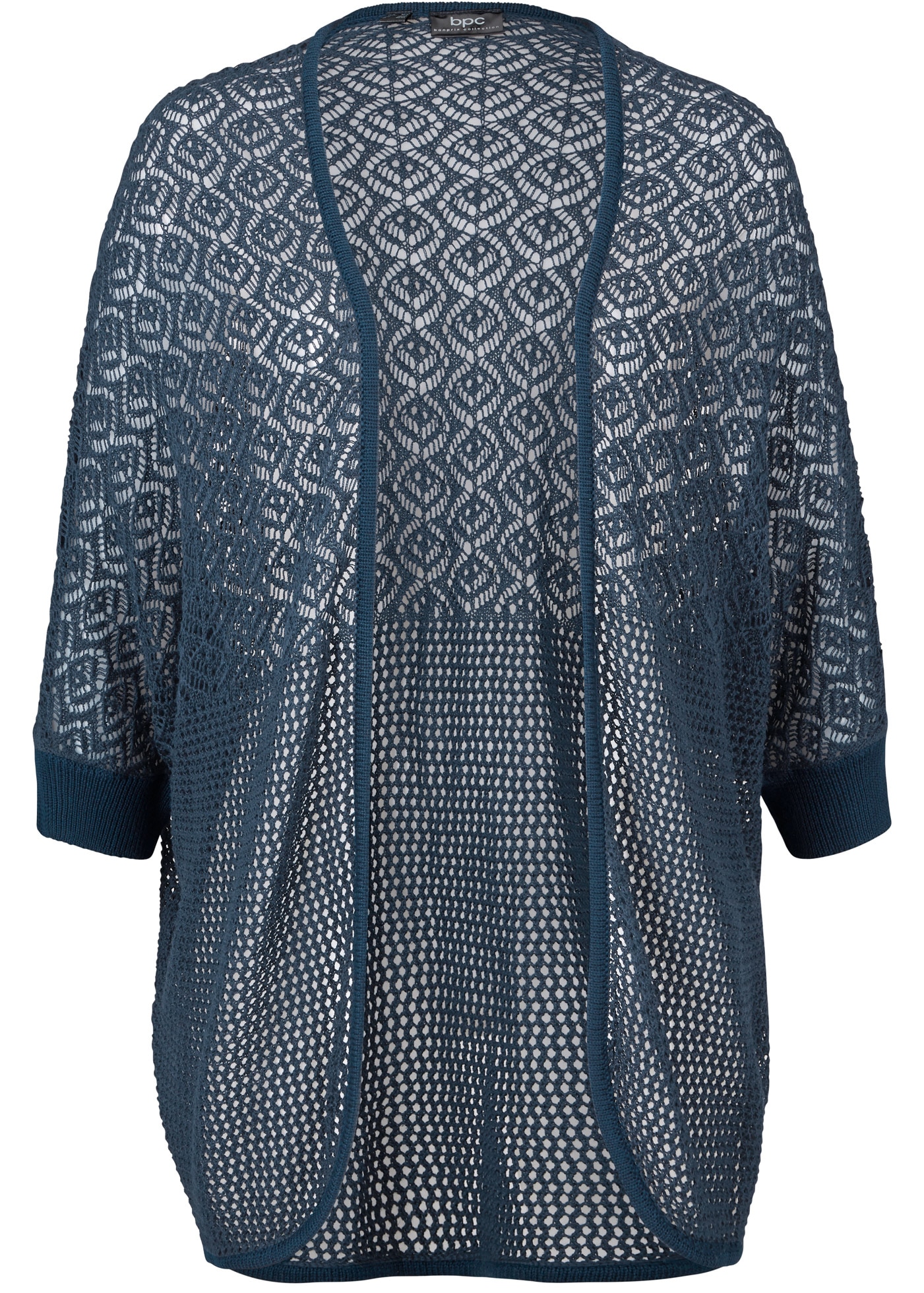 bonprix Longstrickjacke Longstrickjacke mit Lochmuster