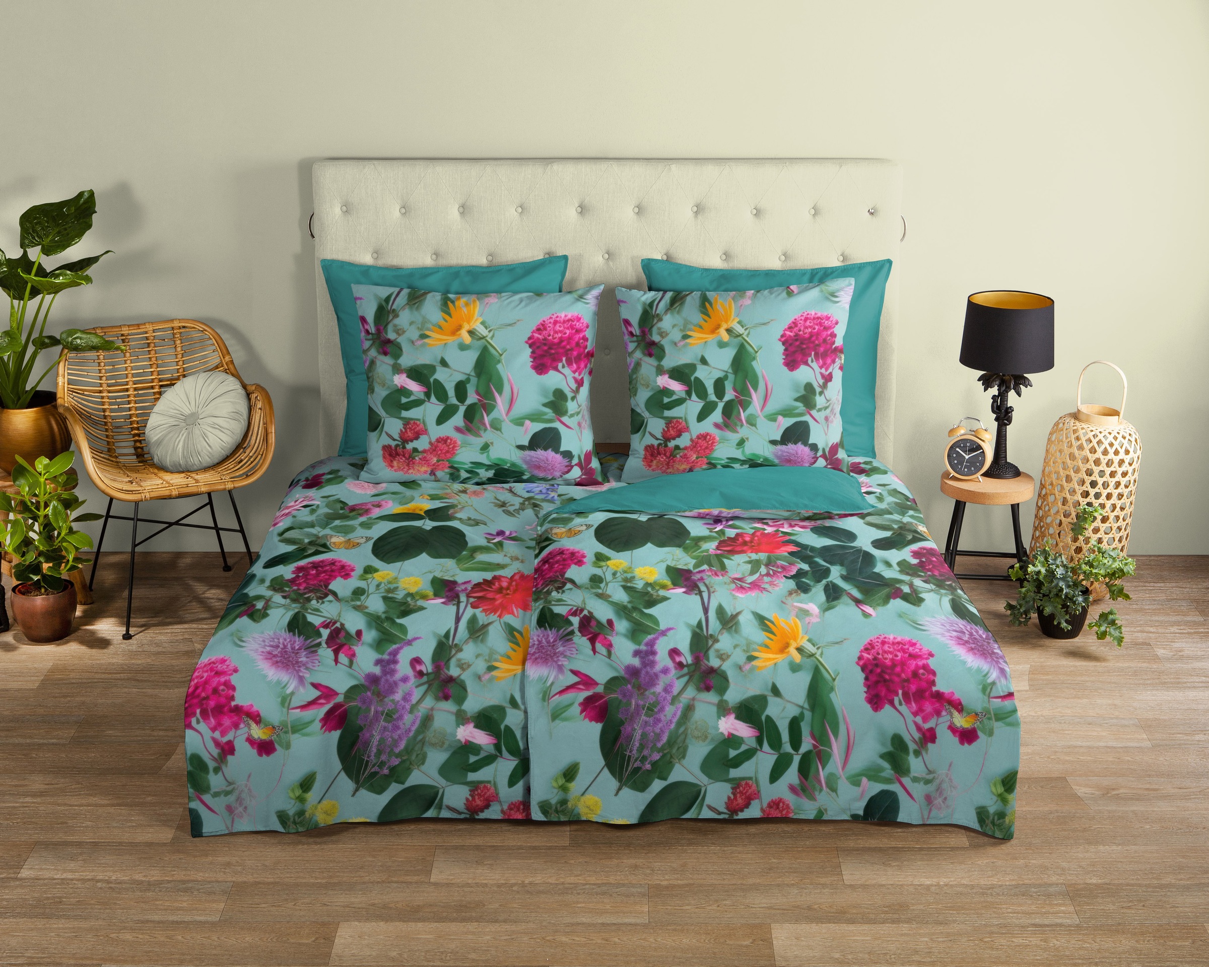 good morning Wendebettwäsche "Imma" 3 Stk. tlg. 100% Baumwolle, Renforcé, R günstig online kaufen