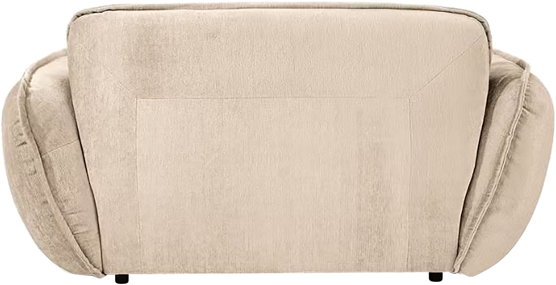 BETYPE Chaiselongue »Be Fluffy«, Softes Sitzgefühl, moderne Kedernaht, hochwertiger Bezug