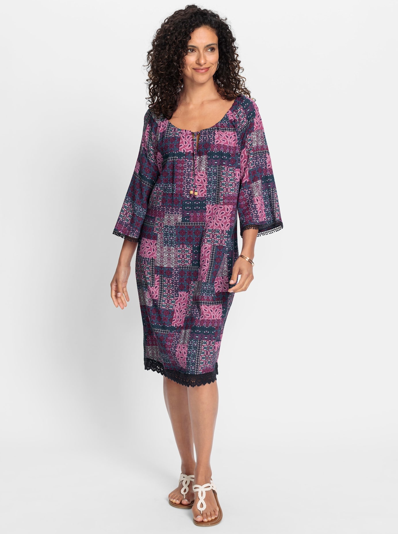 Inspirationen Druckkleid »Druck-Kleid«