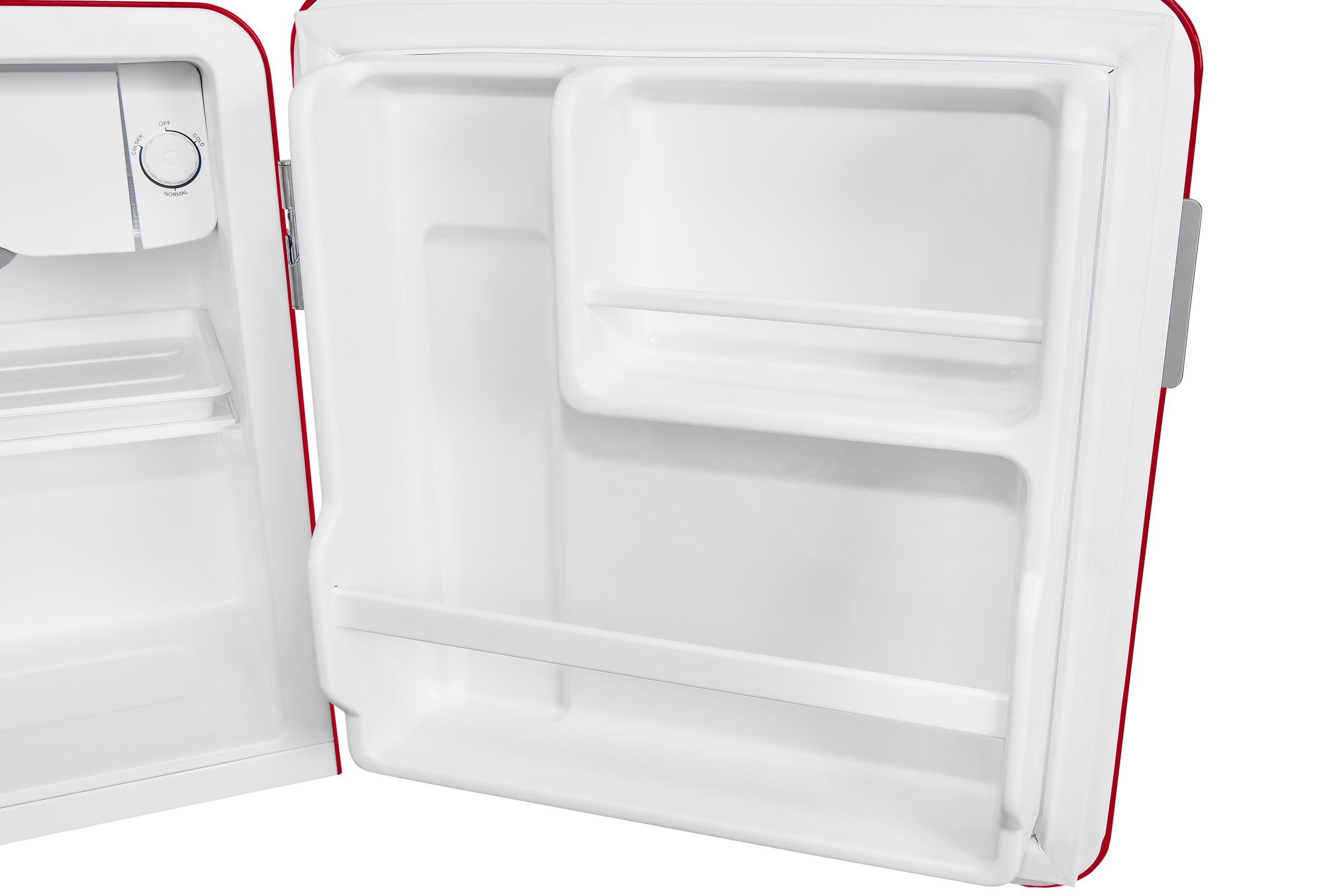 exquisit Kühlschrank »CKB45-0-031F rot« 50 cm hoch 48,5 cm breit