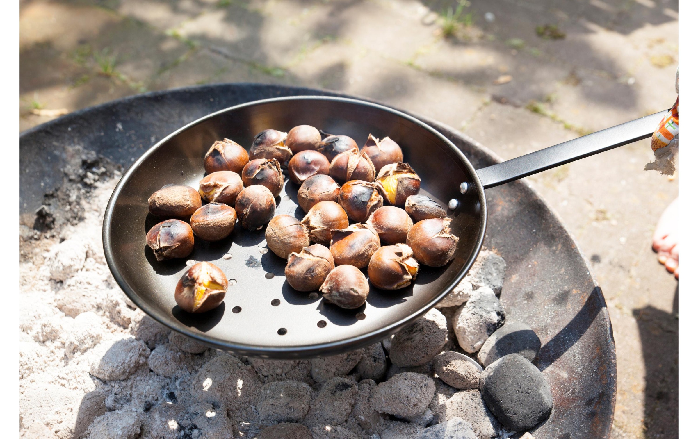 esschert design Grillpfanne Karbon-Stahl