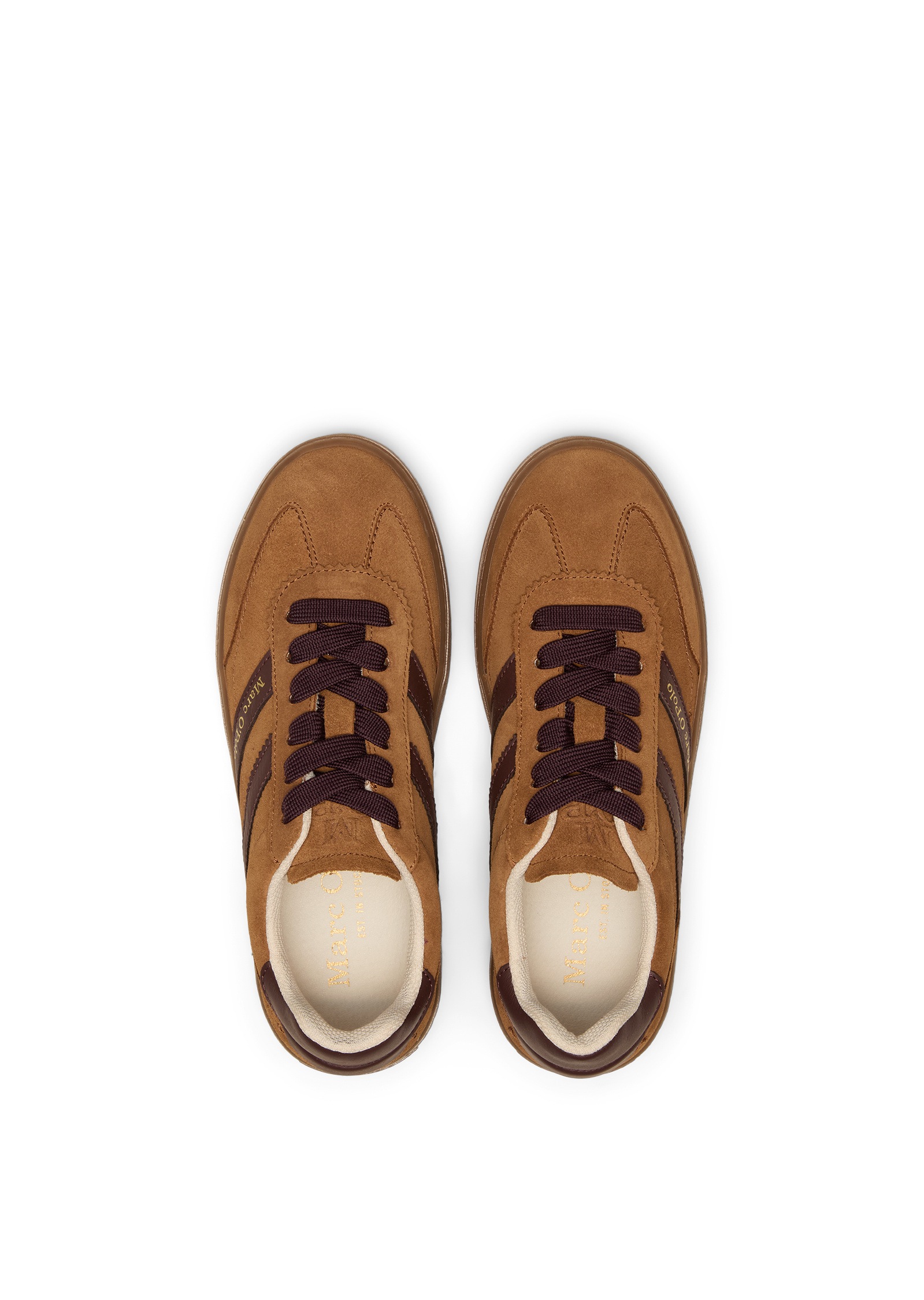 Marc O'Polo Sneaker »aus geöltem Veloursleder«