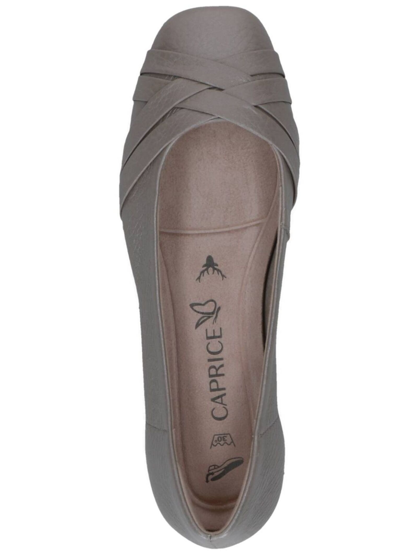 Caprice Ballerinas Leather Stone 40 2