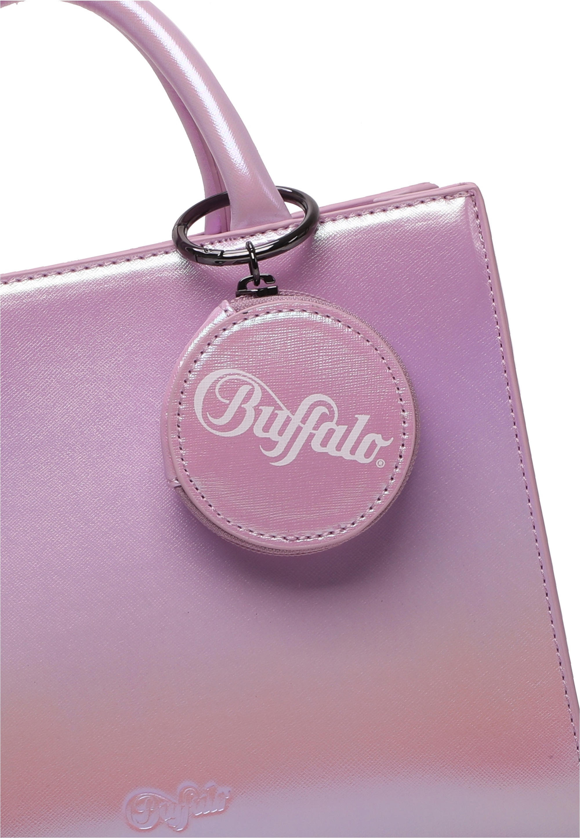 Buffalo Henkeltasche »Big Boxy Collection Rainbow«, mit abnehmbarem Taschenanhänger