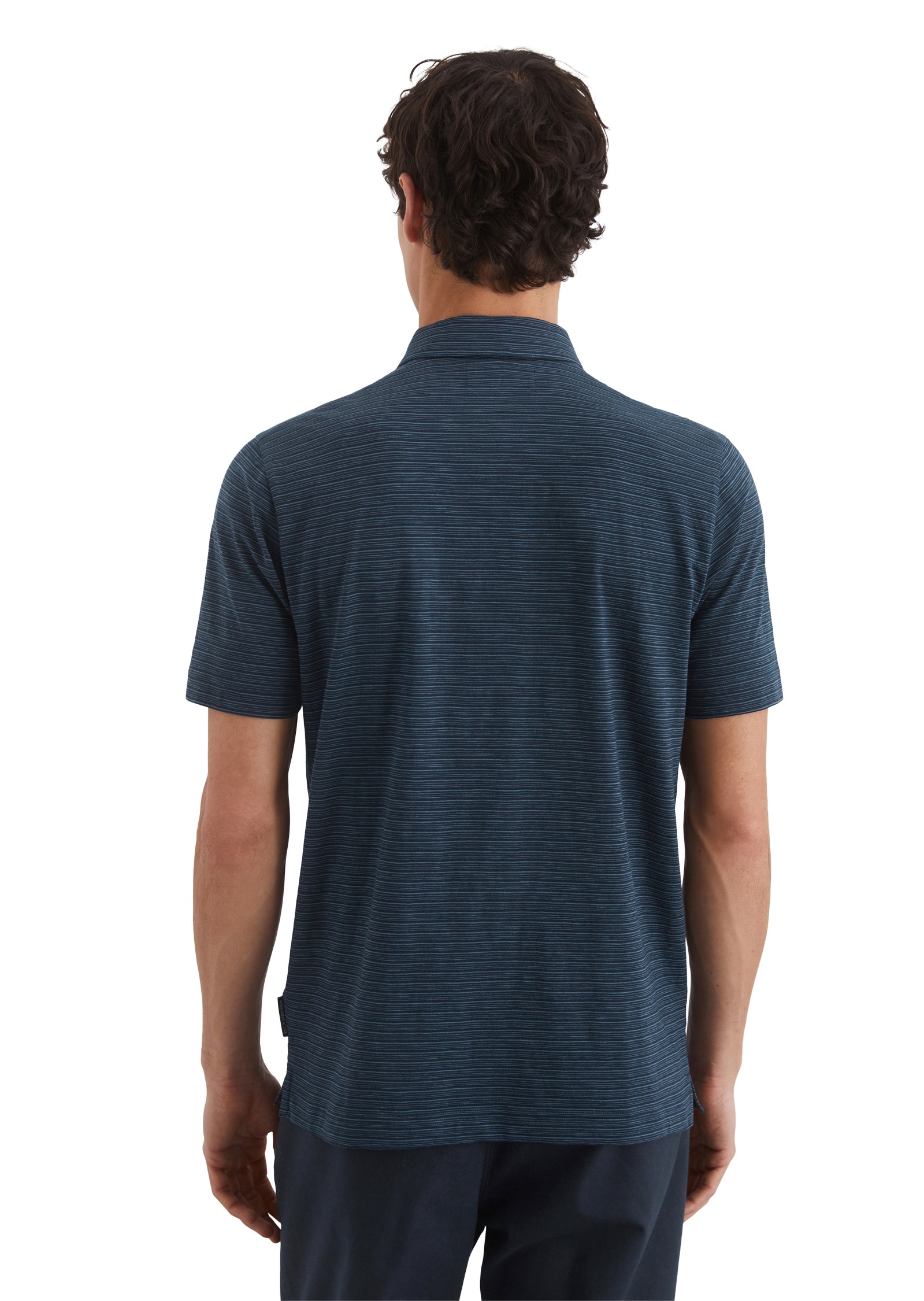 Marc O'Polo Poloshirt »aus weichem Slub-Jersey«