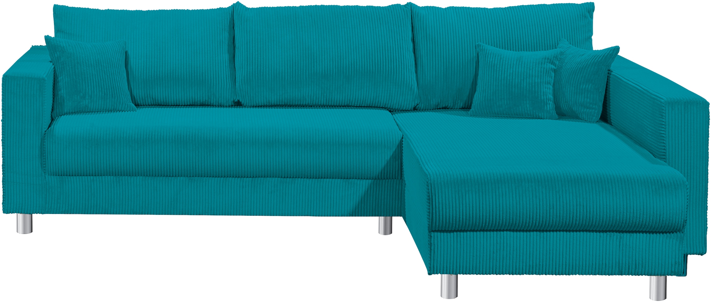 INOSIGN Ecksofa "153", Inkl. Schlaffunktion und großen Strauraum günstig online kaufen