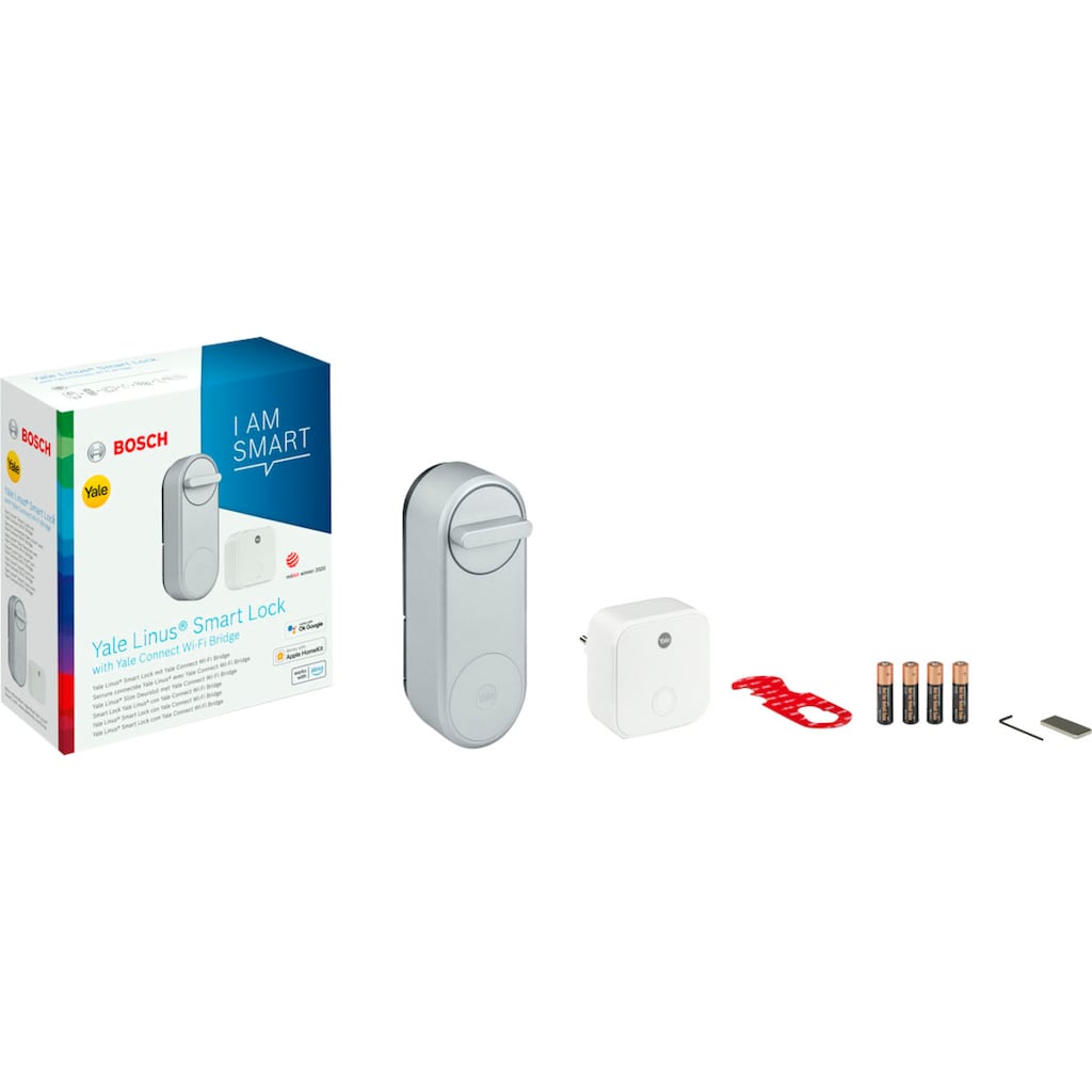 BOSCH Türschlossantrieb »Smart Home Yale Linus® Smart Lock inkl. WiFi Bridge«