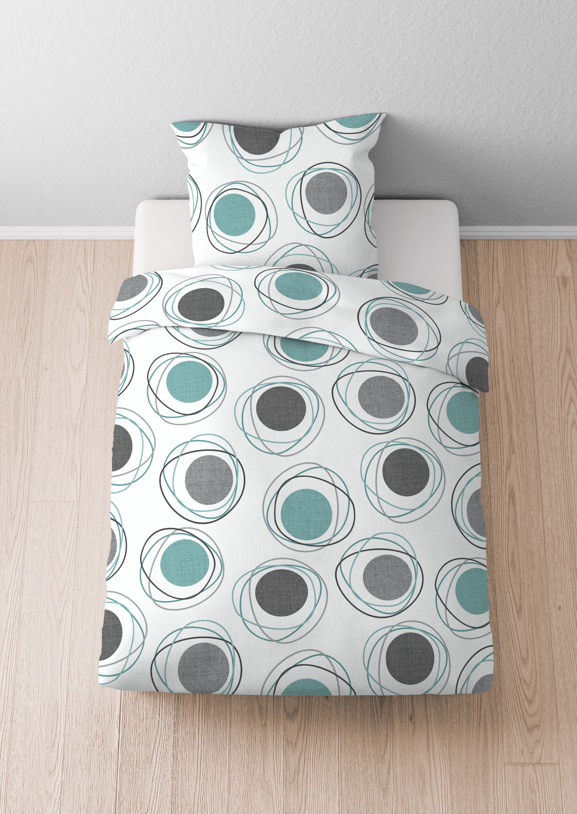 Castell - Markenbettwäsche Bettwäsche "0460126" 2 Stk. tlg. Polycotton, hau günstig online kaufen