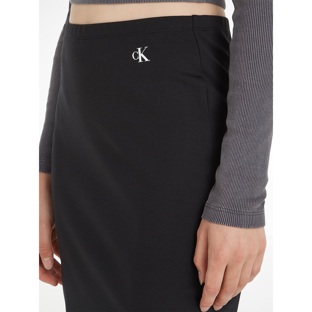 Calvin Klein Jeans Sweatrock »ARCHIVAL MILANO LR MIDI SKIRT«