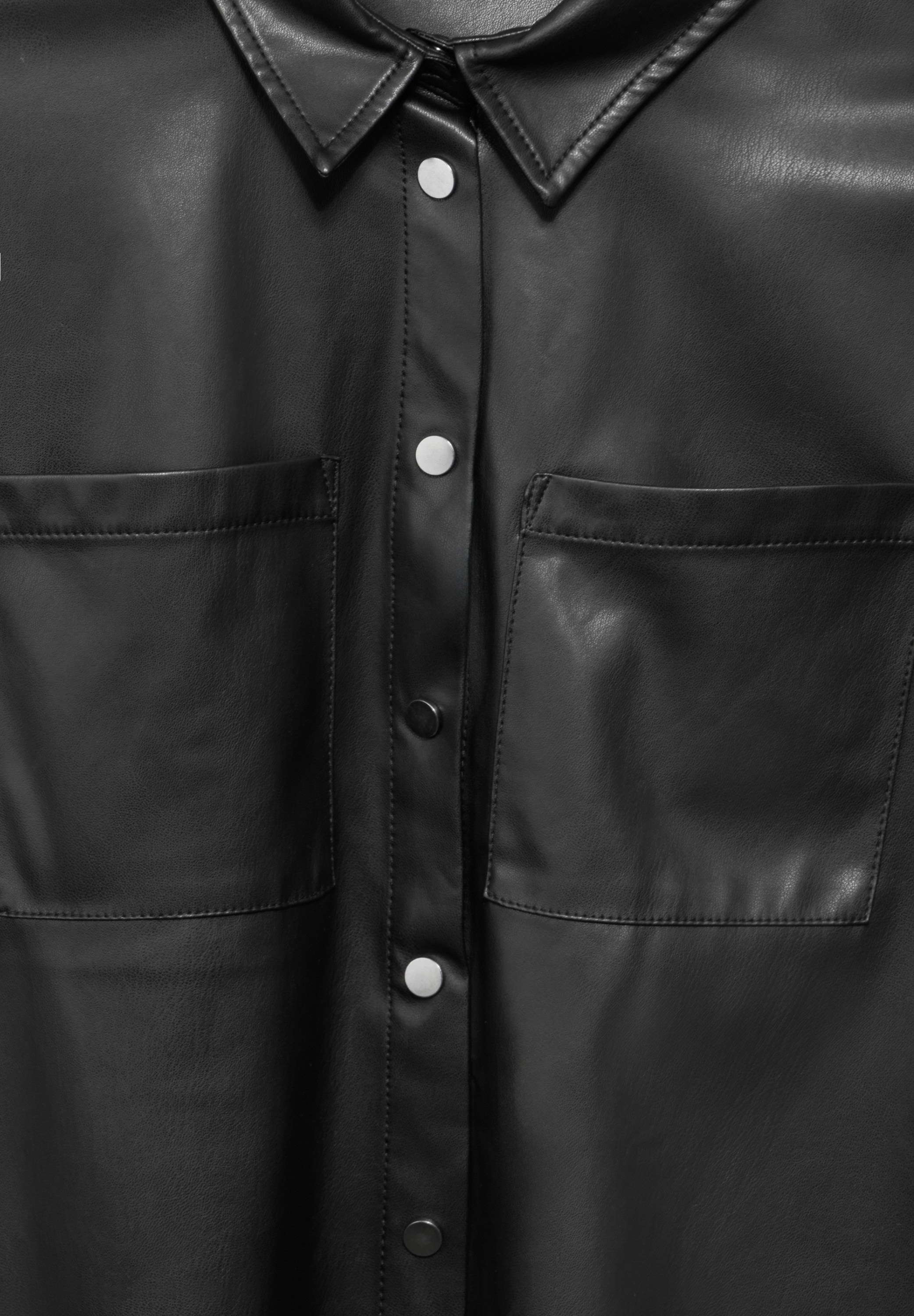 STREET ONE STUDIO Hemdbluse, mit Brusttaschen