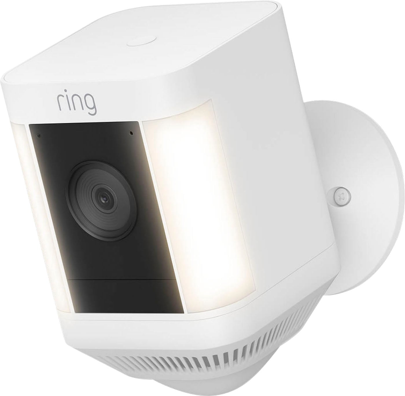 Ring Überwachungskamera »Spotlight Cam Plus, Battery - White«, Außenbereich