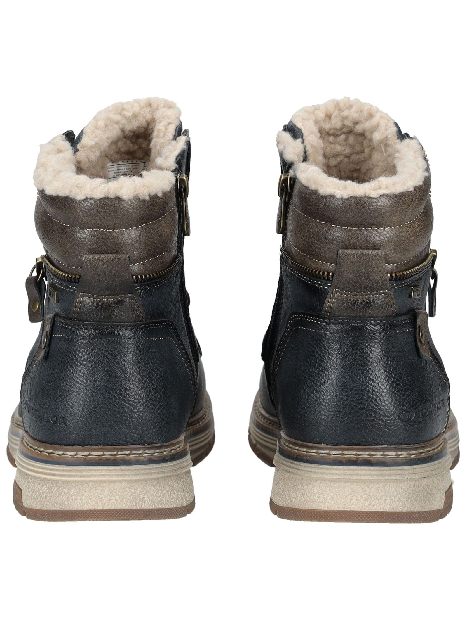 TOM TAILOR Schnürstiefelette »Tom Tailor Stiefelette Lederimitat/Textil«