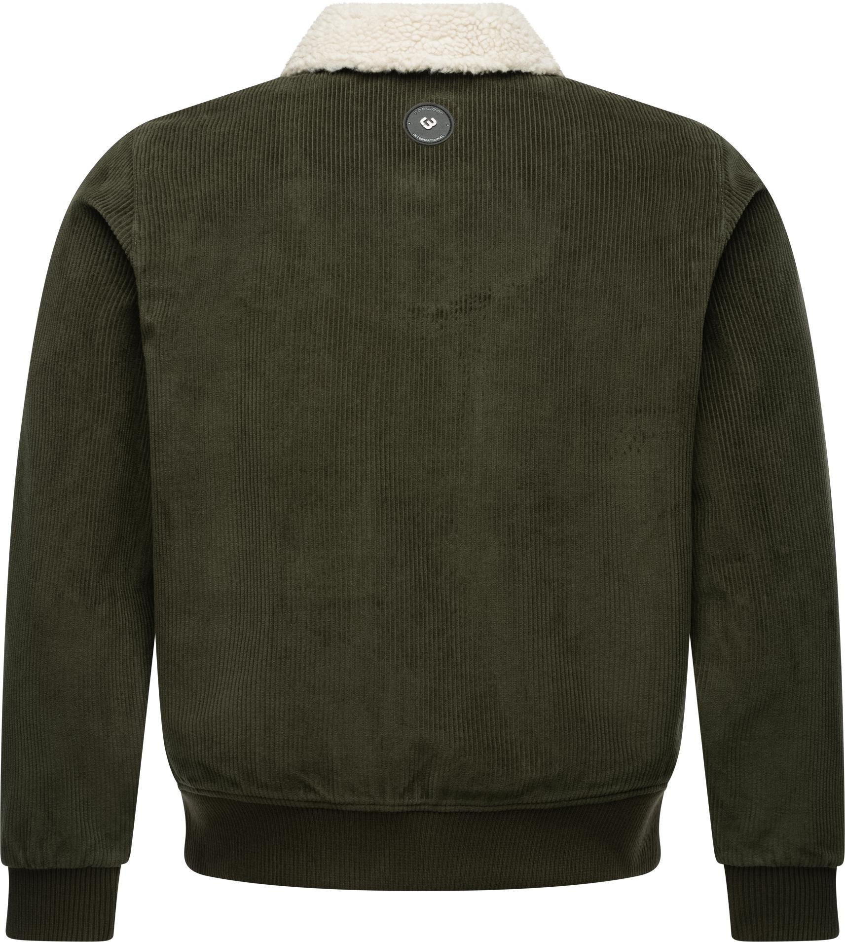 Ragwear Cordjacke »Aviss«, ohne Kapuze, Wasserdichte Herren Übergangsjacke aus Kord