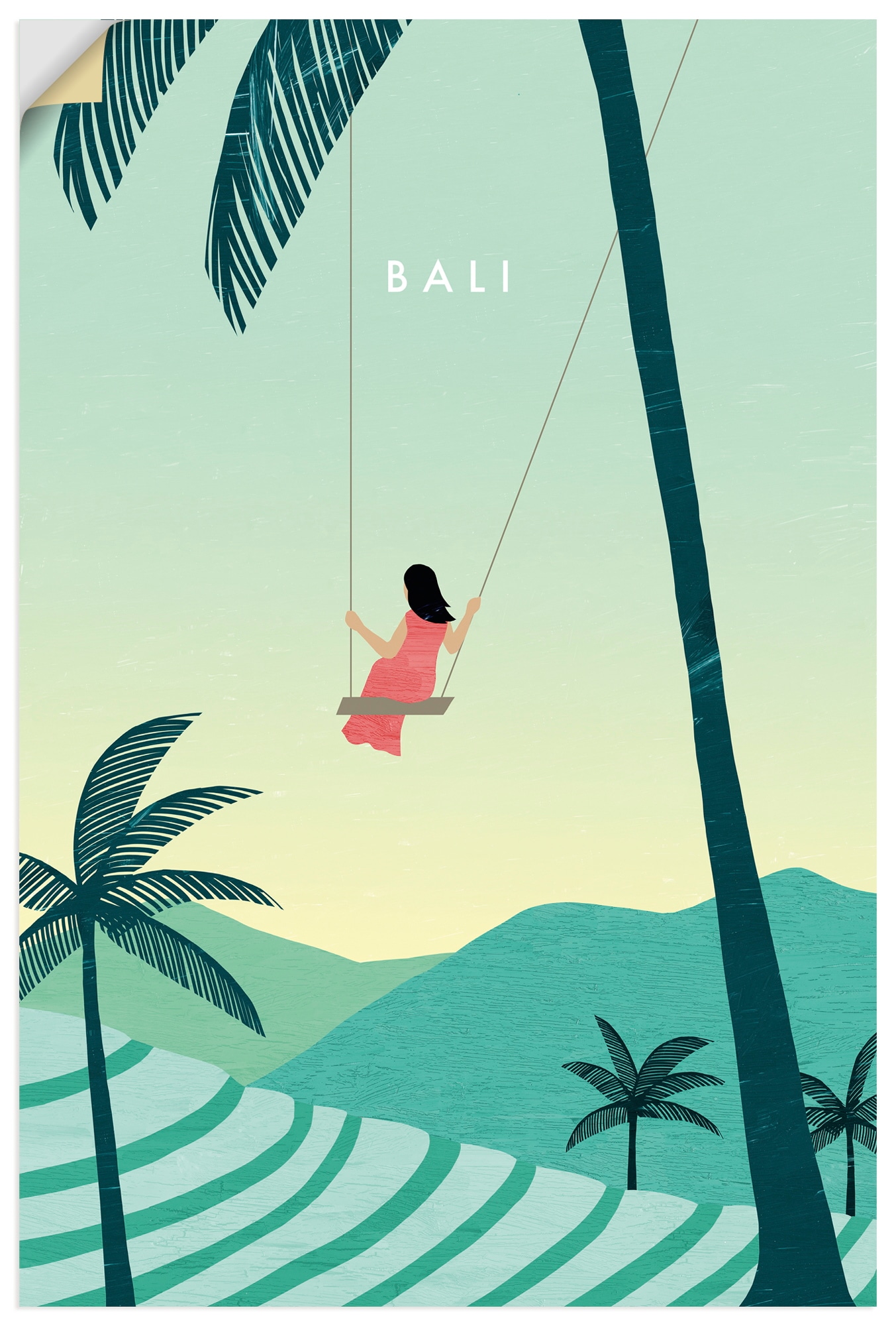 Artland Wandbild "Bali" 1 Stk. tlg. als Alubild, Leinwandbild, Poster, Wandaufkleber in verschied. Größen