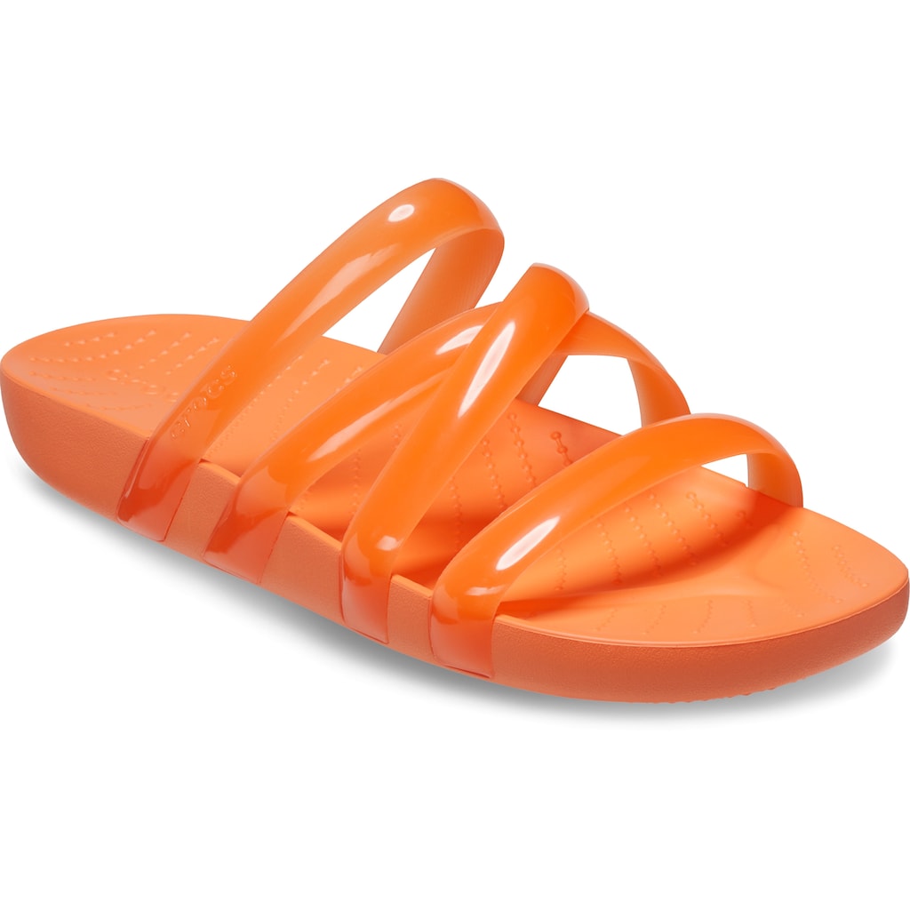 Crocs Badepantolette »Splash Glossy Strappy«