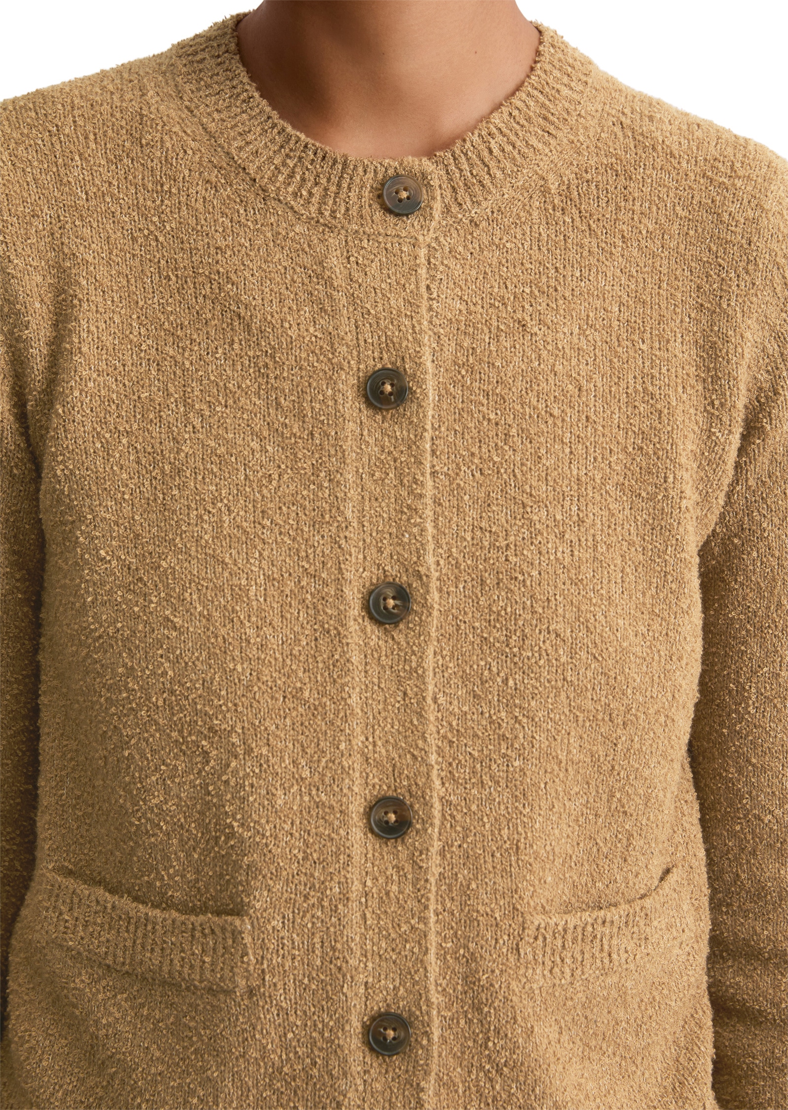 Marc O'Polo Cardigan »aus Bouclé-Garn«