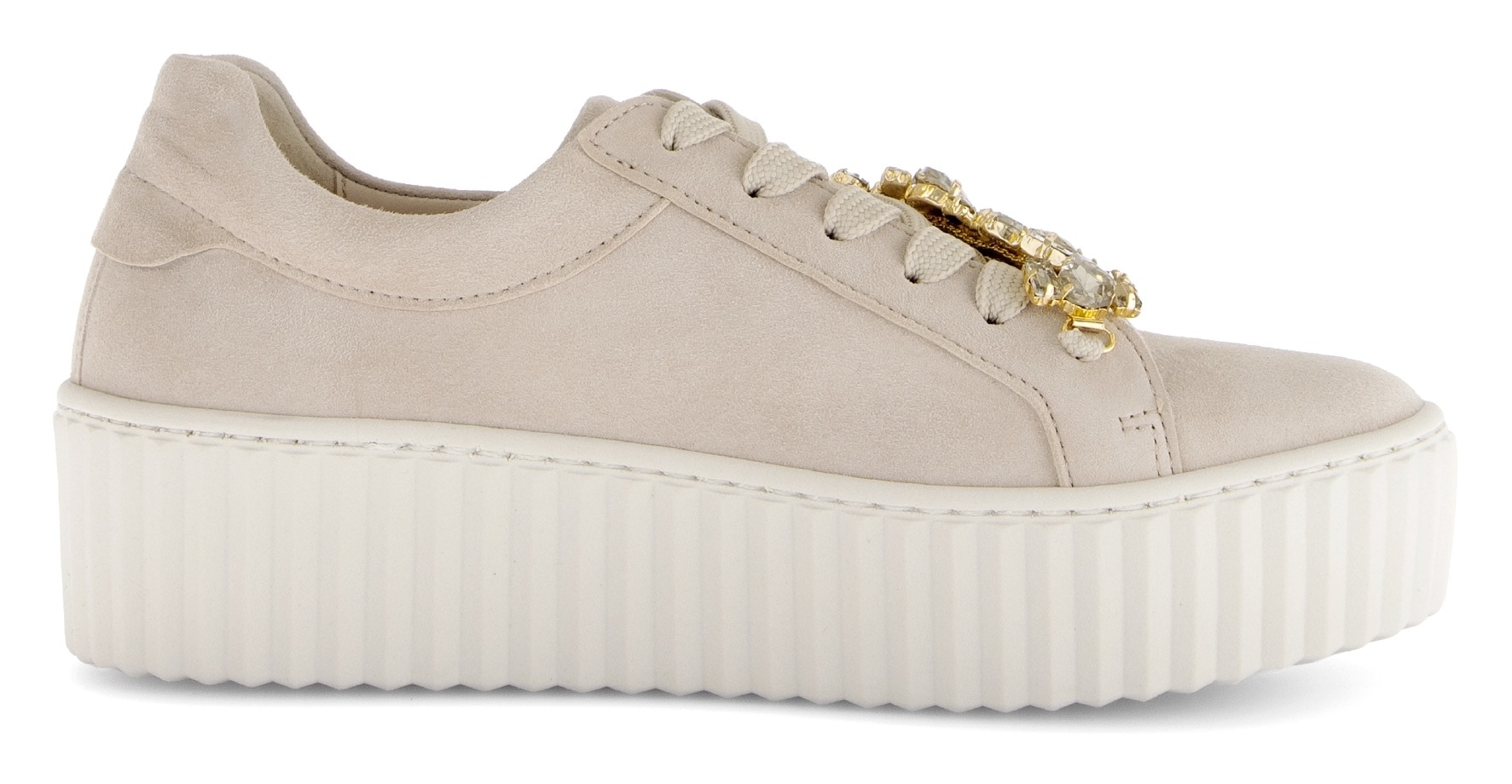 Gabor Plateausneaker, Freizeitschuh, Halbschuh, Schnürschu mit Best Fitting-Ausstattung