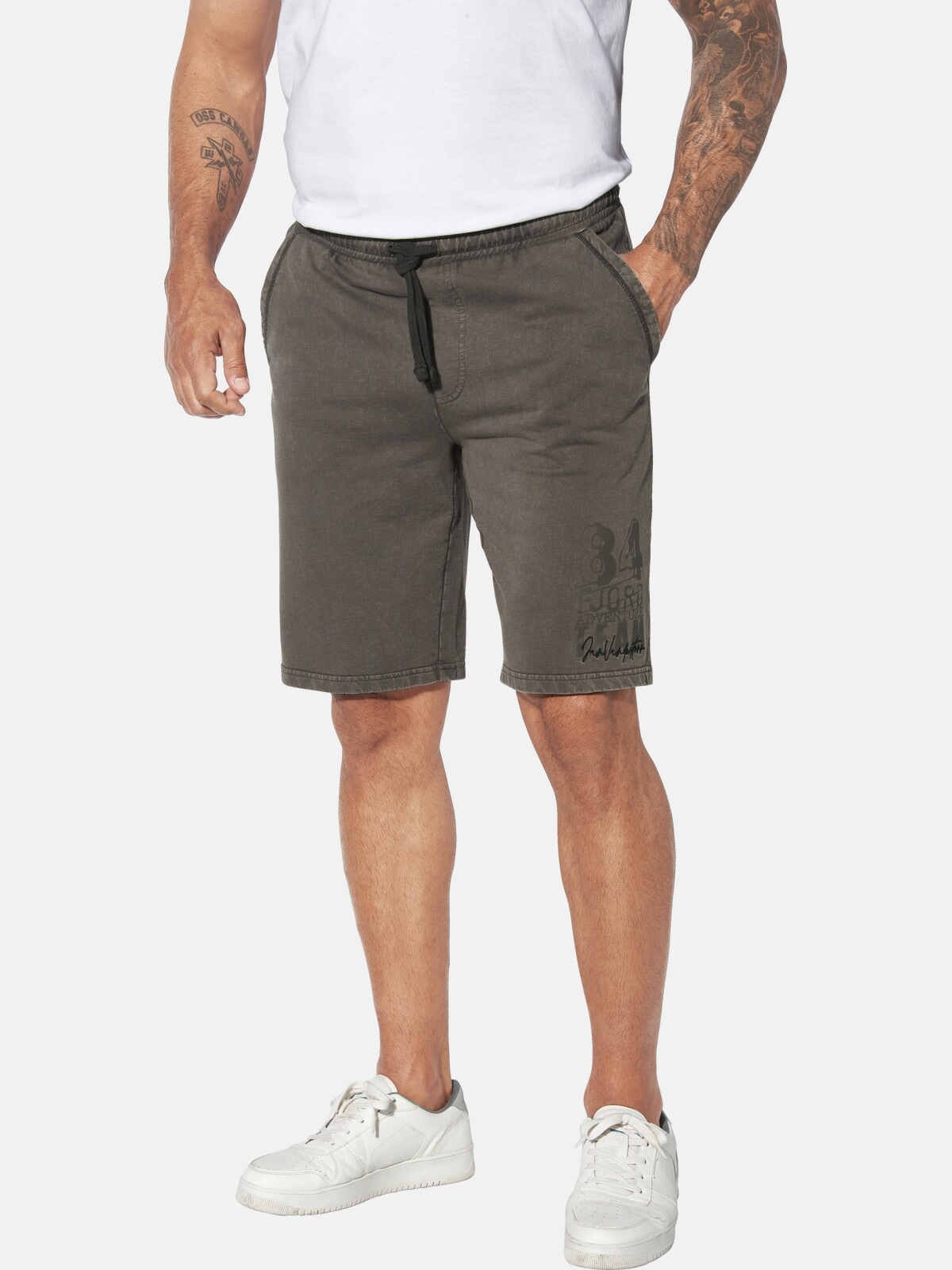 Jan Vanderstorm Sweatbermudas "Sweatbermuda TJAPE" günstig online kaufen