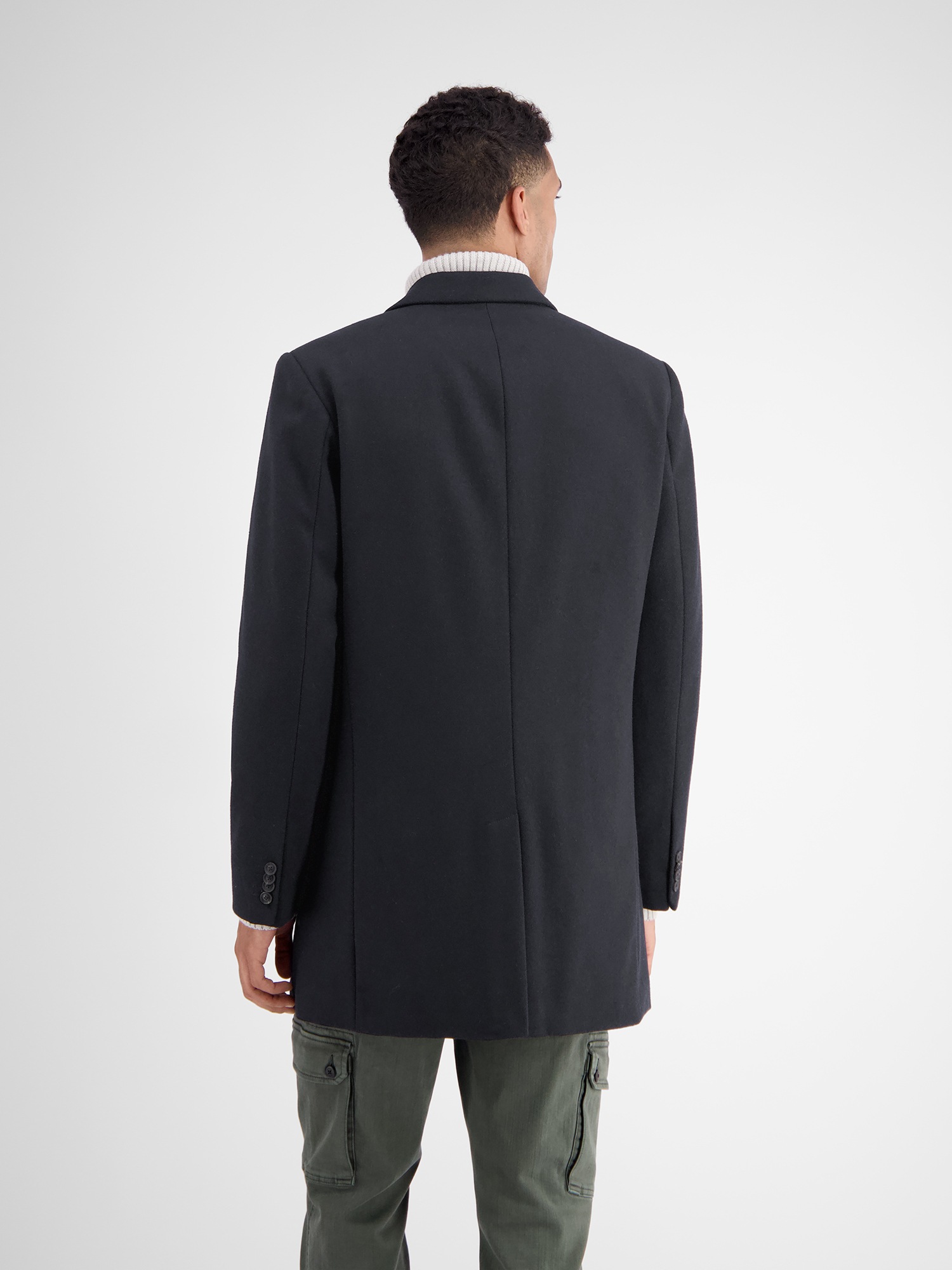 LERROS Wollmantel "LERROS Eleganter Mantel mit Reverskragen und Wollanteil" günstig online kaufen