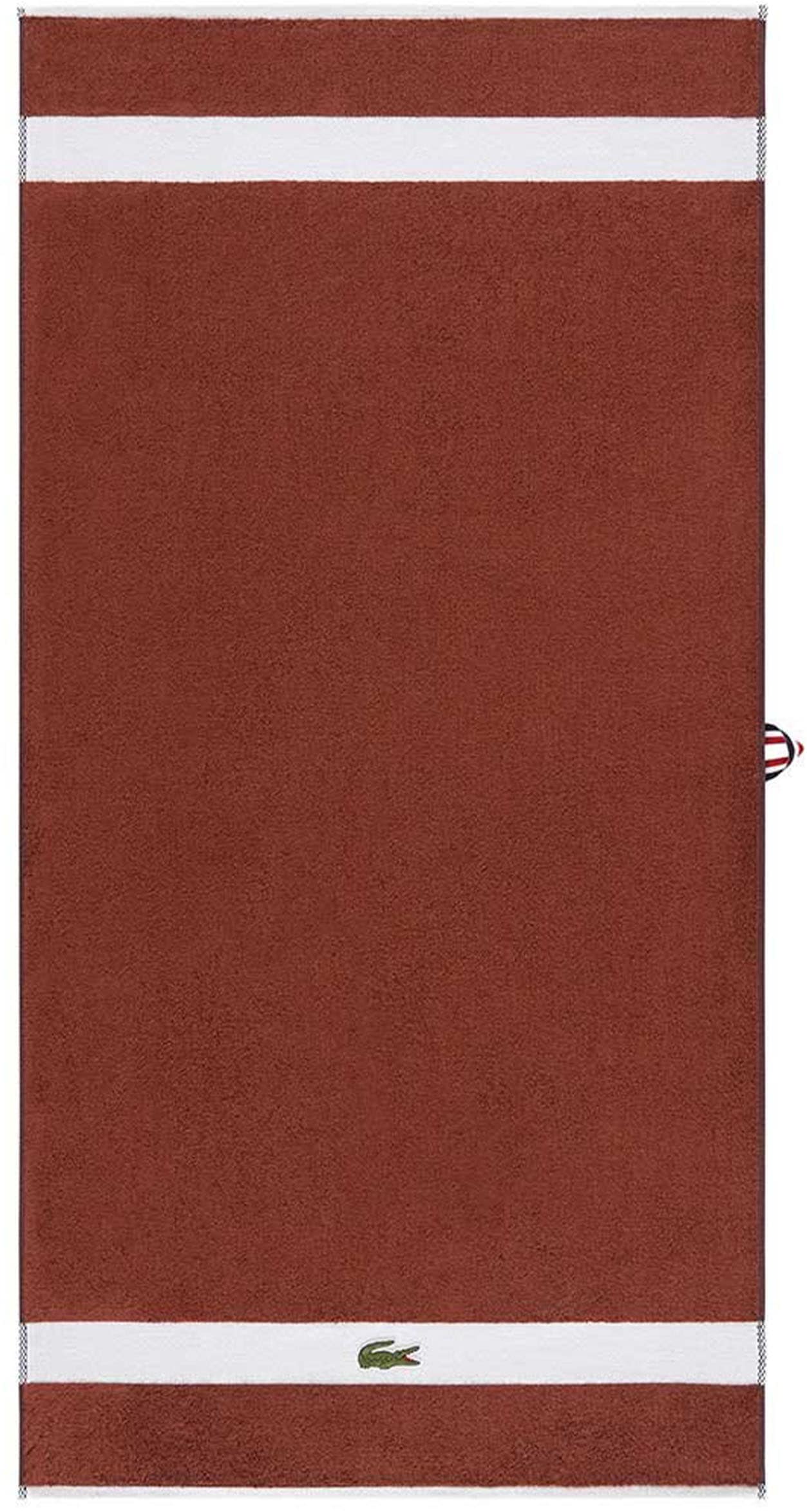 Lacoste Duschtuch »LCASUAL« mit Label-Applikationen und Bordüre