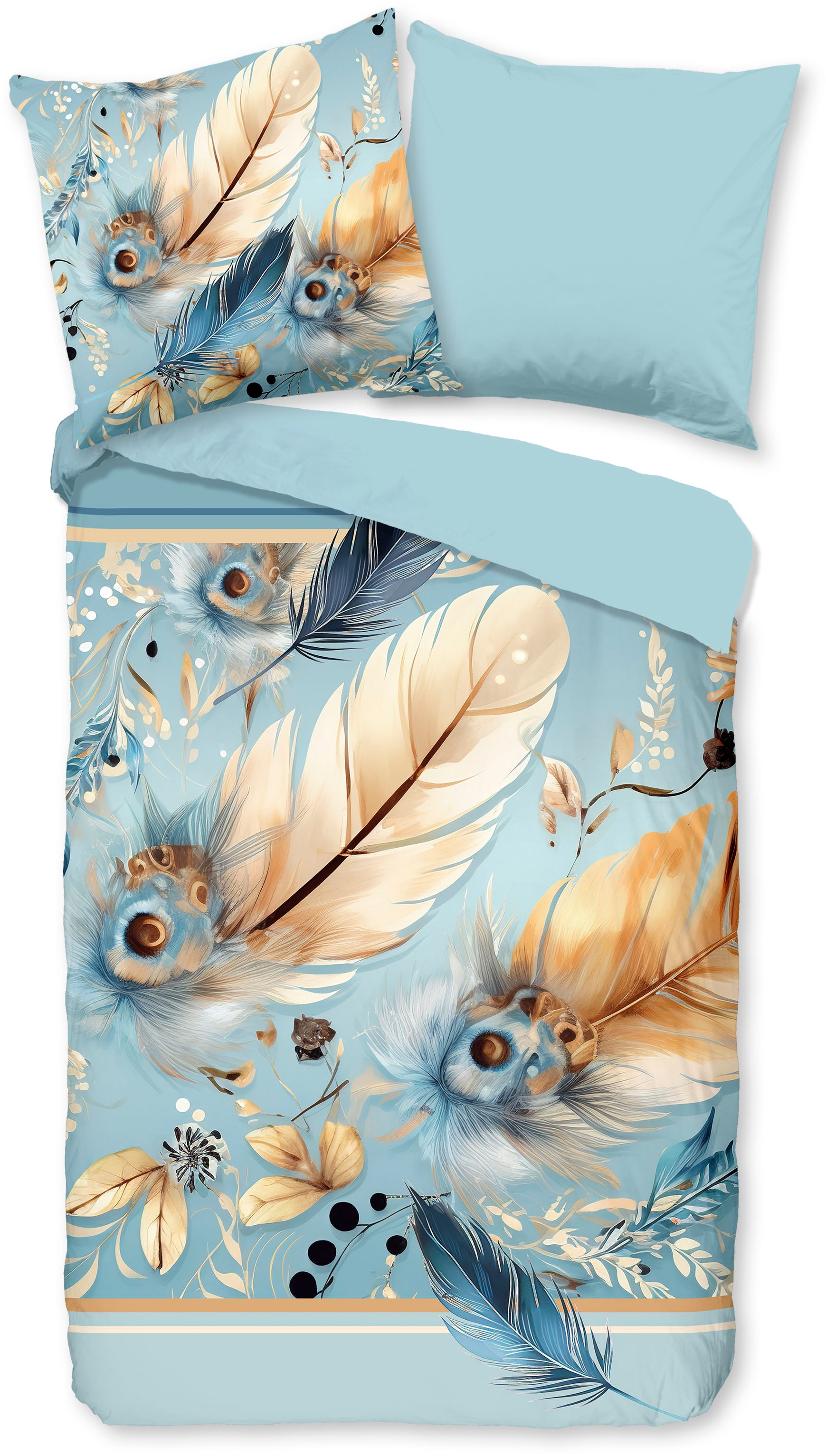 PURE luxury collection Wendebettwäsche "Wizz" Mikrofaser, Pflegeleicht, Rei günstig online kaufen