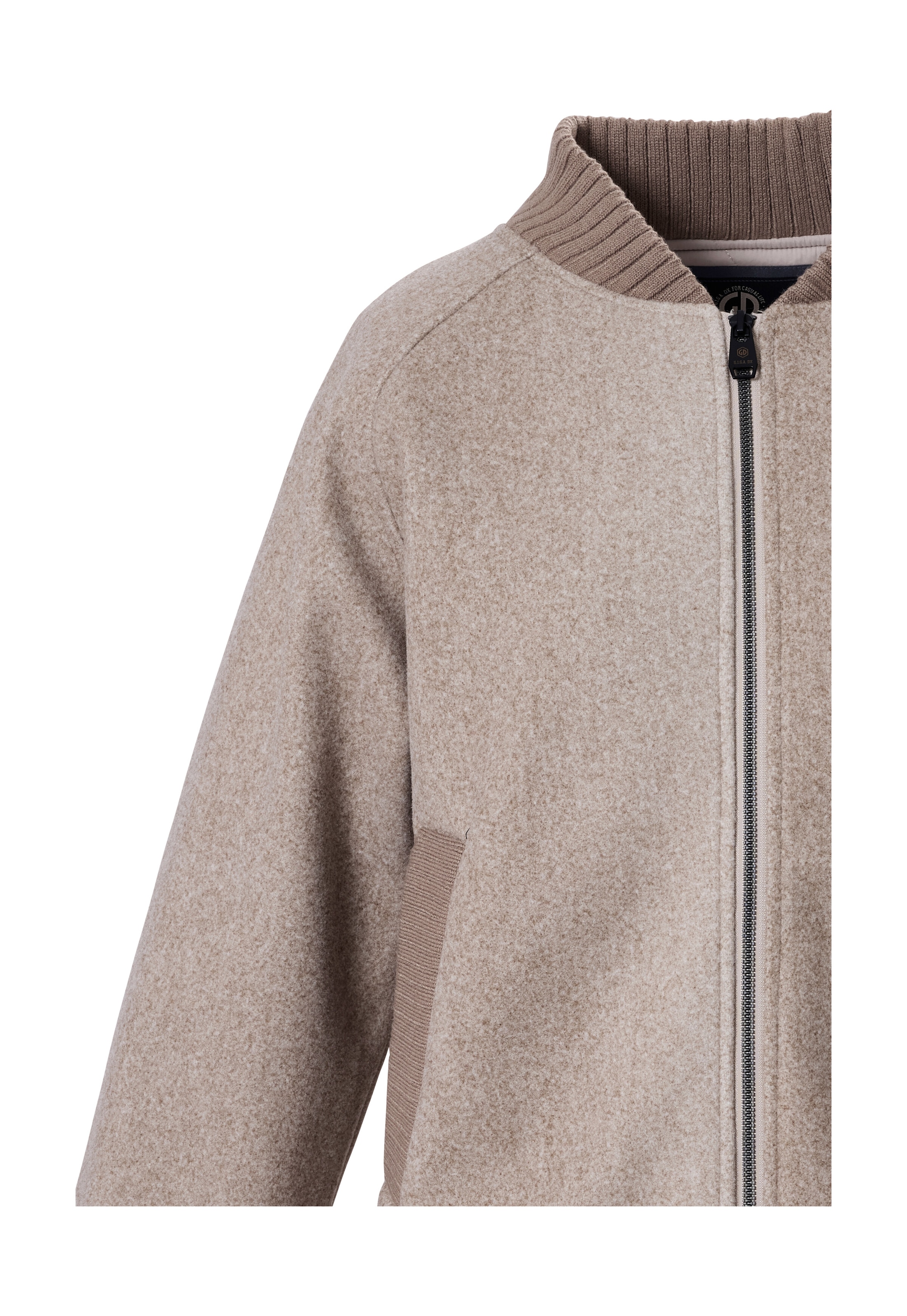 G.I.G.A. DX by killtec Funktionsjacke »GW 24 WMN JCKT« Woll-Hybrid-Optik, windabweisend, mit Strickbündchen