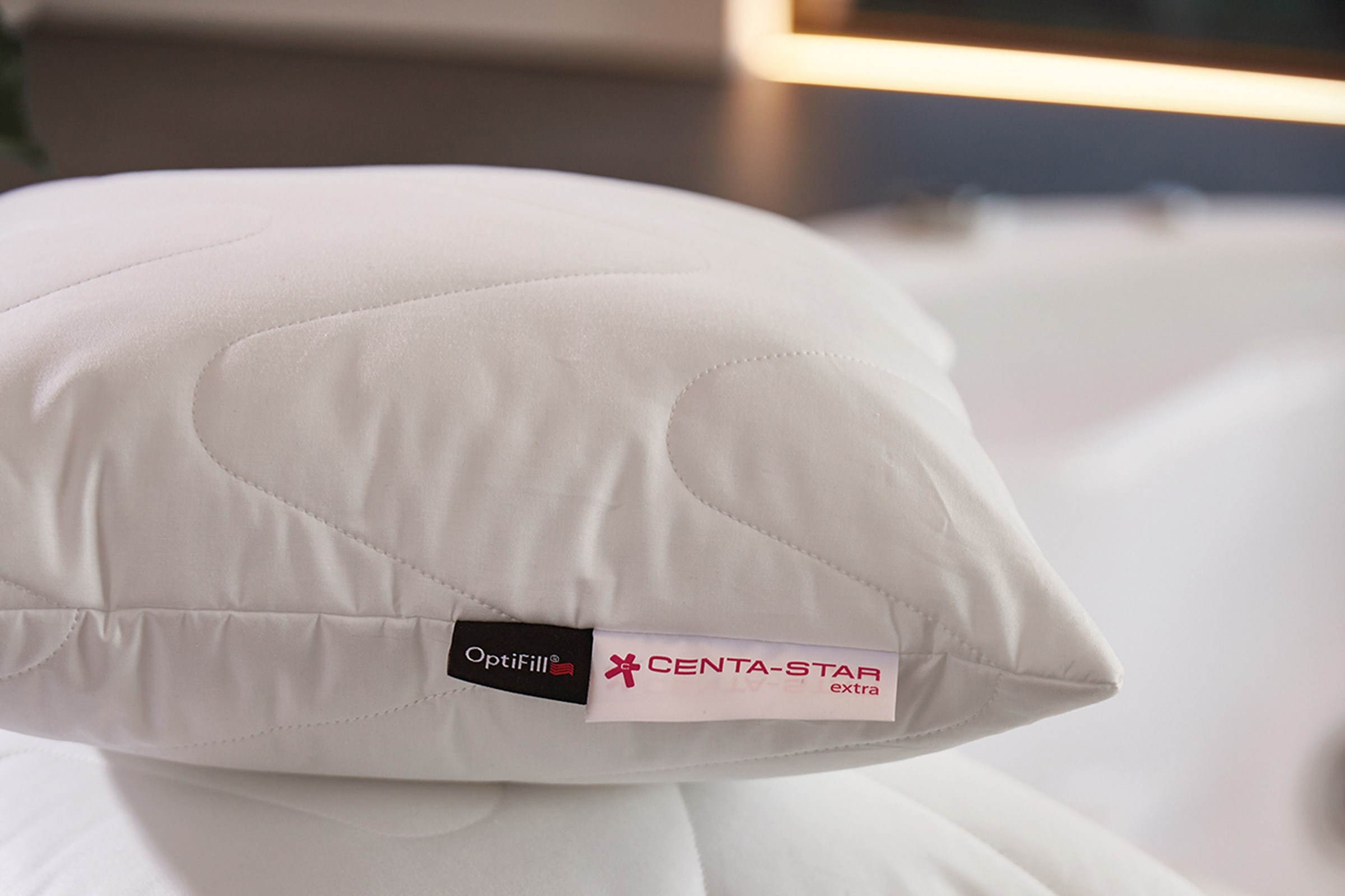 Centa-Star Microfaserkissen "Aqua Aktiv" 1 Stk. tlg. gesteppt günstig online kaufen