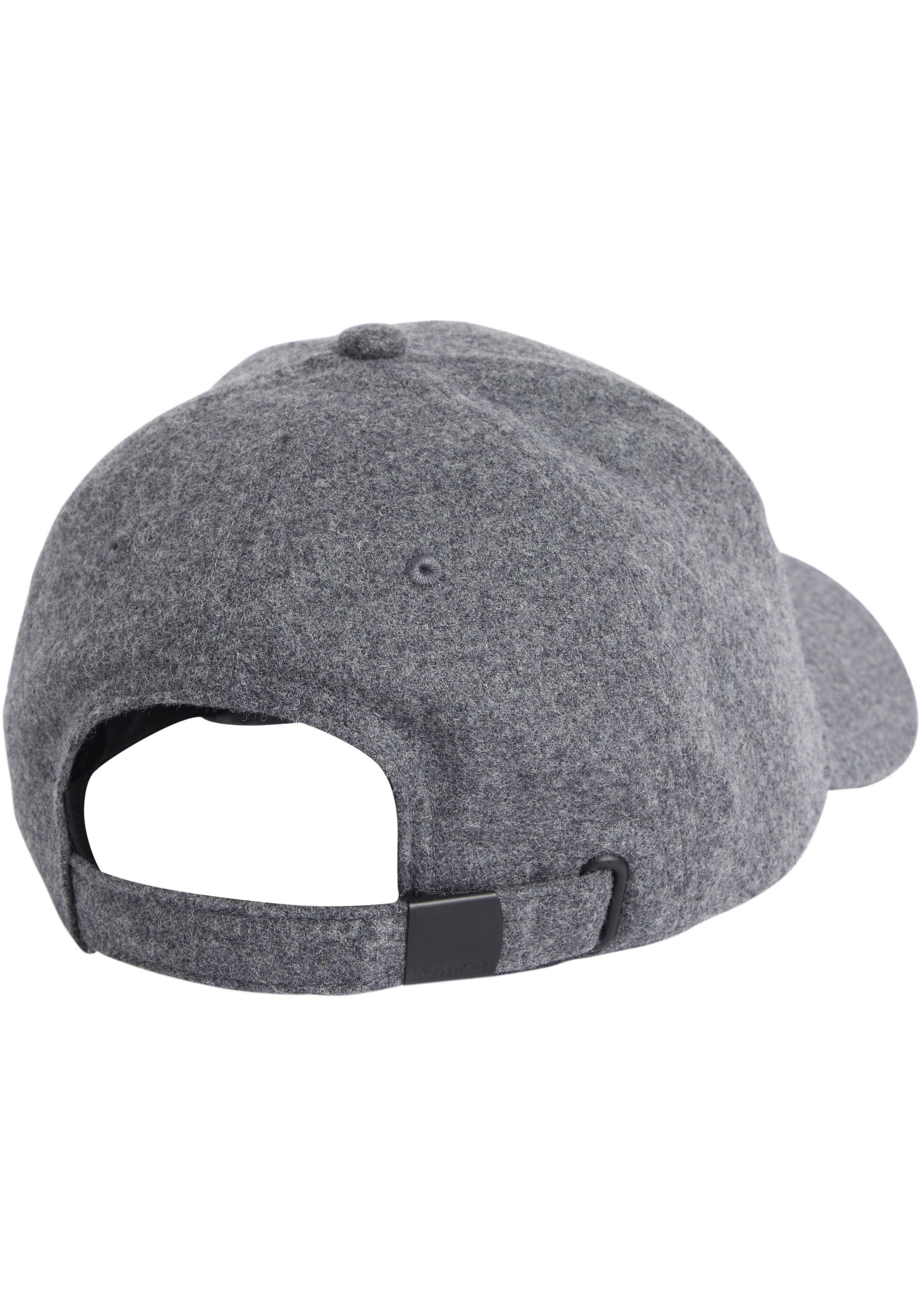 Calvin Klein Baseball Cap »WOOL BB CAP«, mit Logopatch aus Leder, unisex