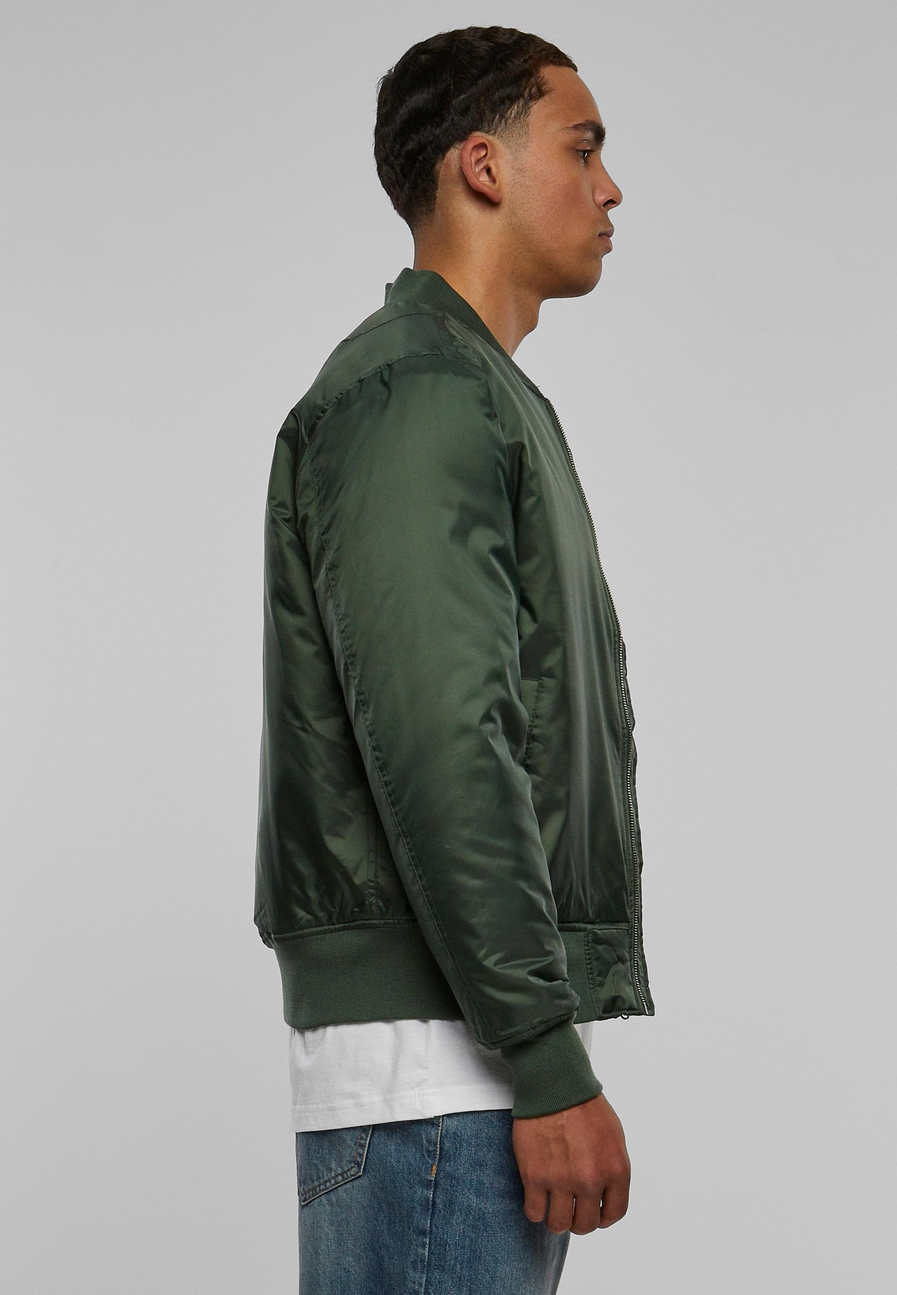 URBAN CLASSICS Anorak »Urban Classics Herren Basic Bomber Jacket«, (1 St.), ohne Kapuze