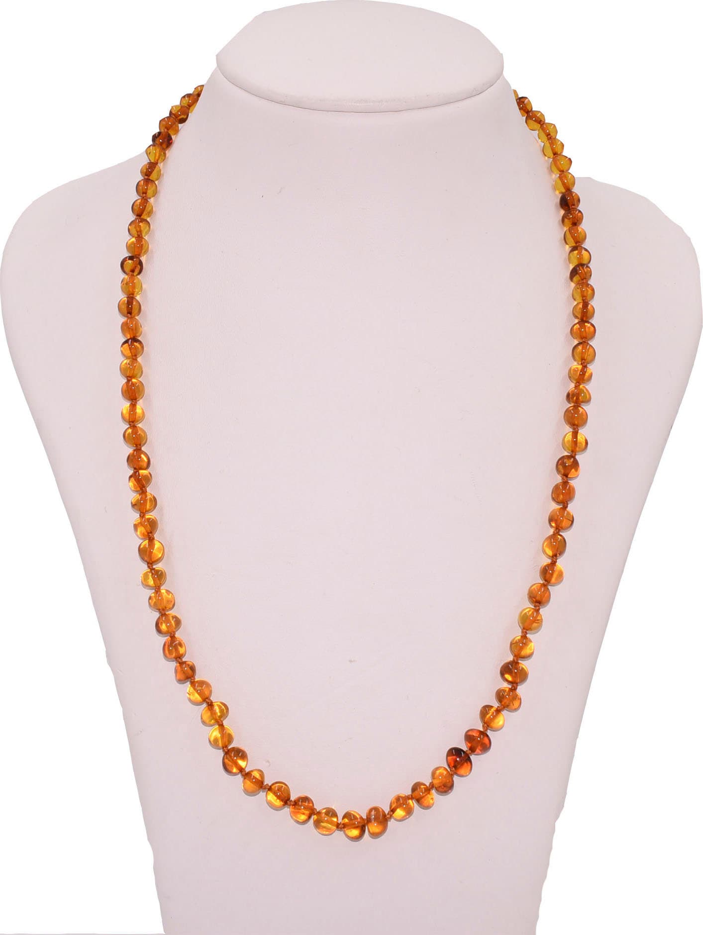 Firetti Collier »Schmuck Geschenk Messing Halsschmuck Halskette Edelstein«, Made in Germany - mit Bernstein