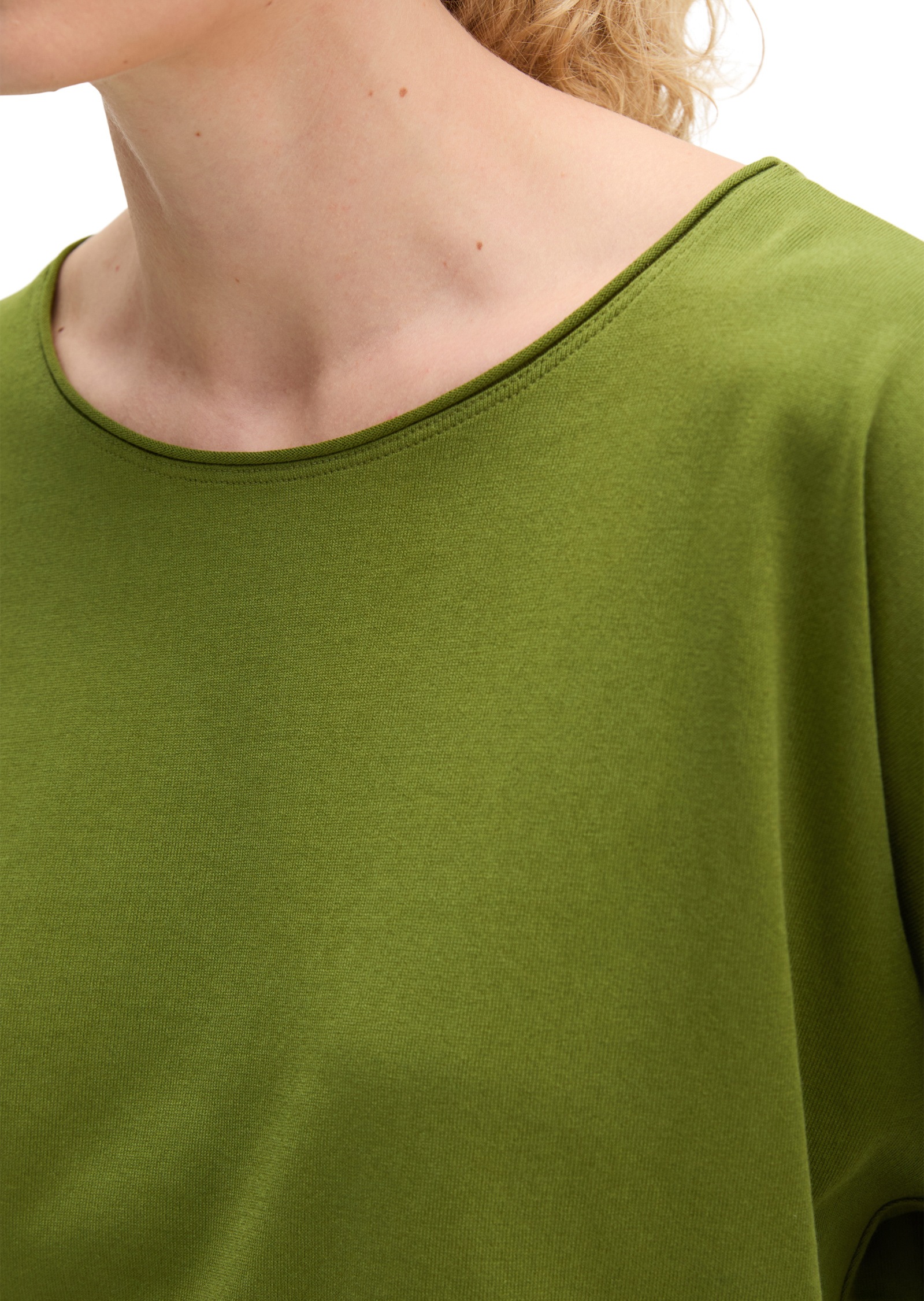 Marc O'Polo T-Shirt »aus Feinstrick-Jersey«