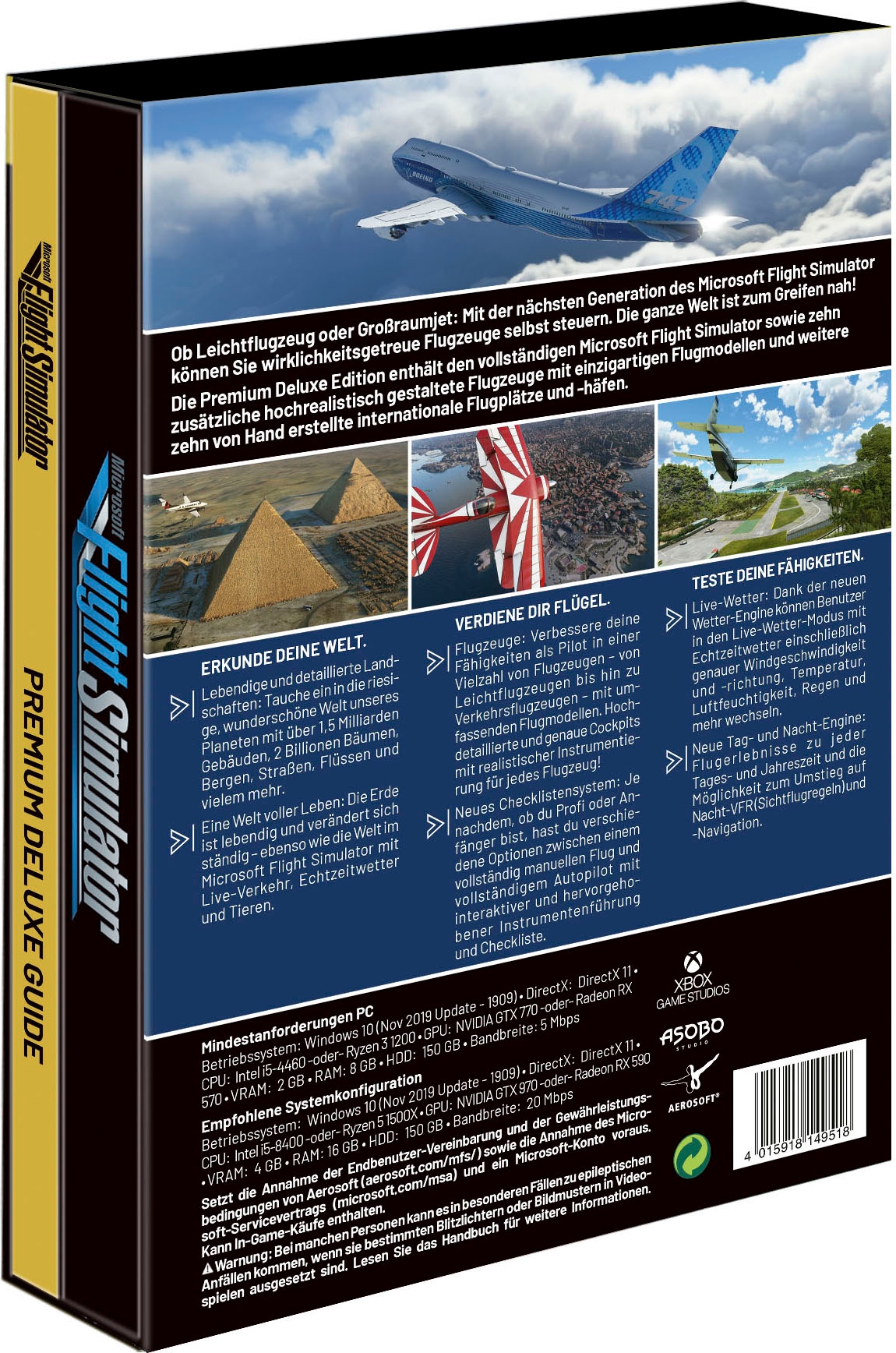  Aerosoft MICROSOFT Flight Simulator - Premium Deluxe Edition PC  : Baby