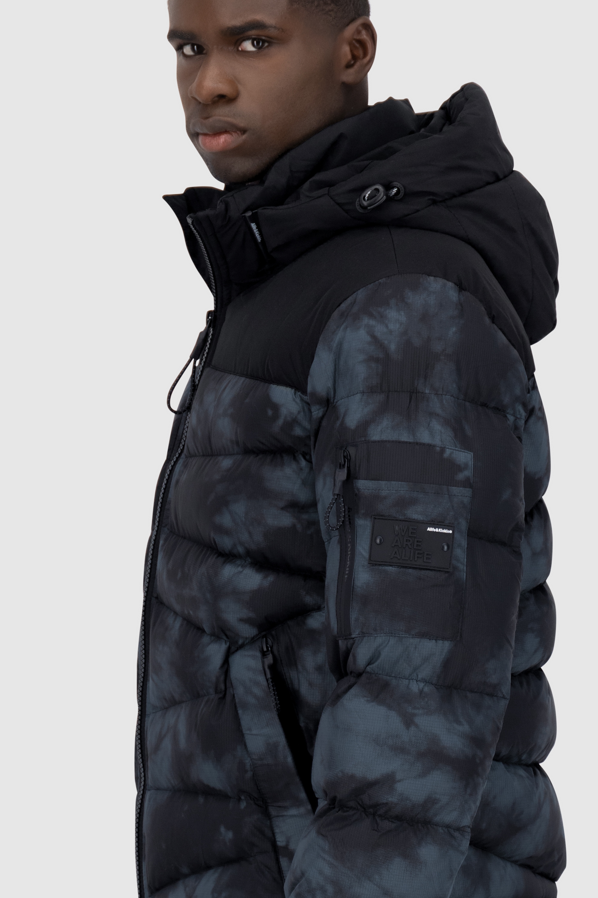 Alife & Kickin Winterjacke »Herren HenryAK B«, mit Kapuze, Warm kurze Jacke, gefüttert mit abnehmbarer Kapuze